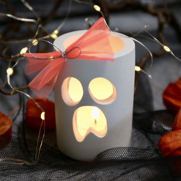 Silikon - Gießform - Windlichter - Kleine Gespenster - Halloween - wähle aus 3 Varianten – Bild 31