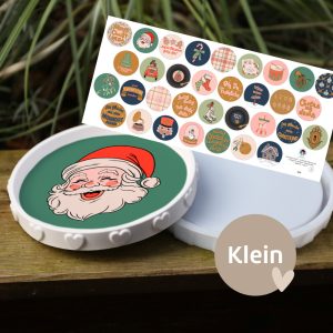 Outdoorstoff - Yuletide Memories - Inlays für Silikon - Dekoteller - Tablett - Klein - Lausemia Design Studio - abby and amy
