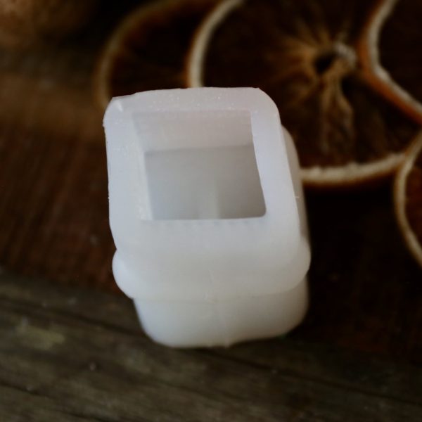 Silikon - Gießform - Mini Lebkuchenhaus - Lebkuchenhäuschen - Fotohalter - Winter / Weihnachten – Bild 12