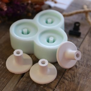 Silikon - Gießform - Stabhalterungen - Multiform - 3er Form