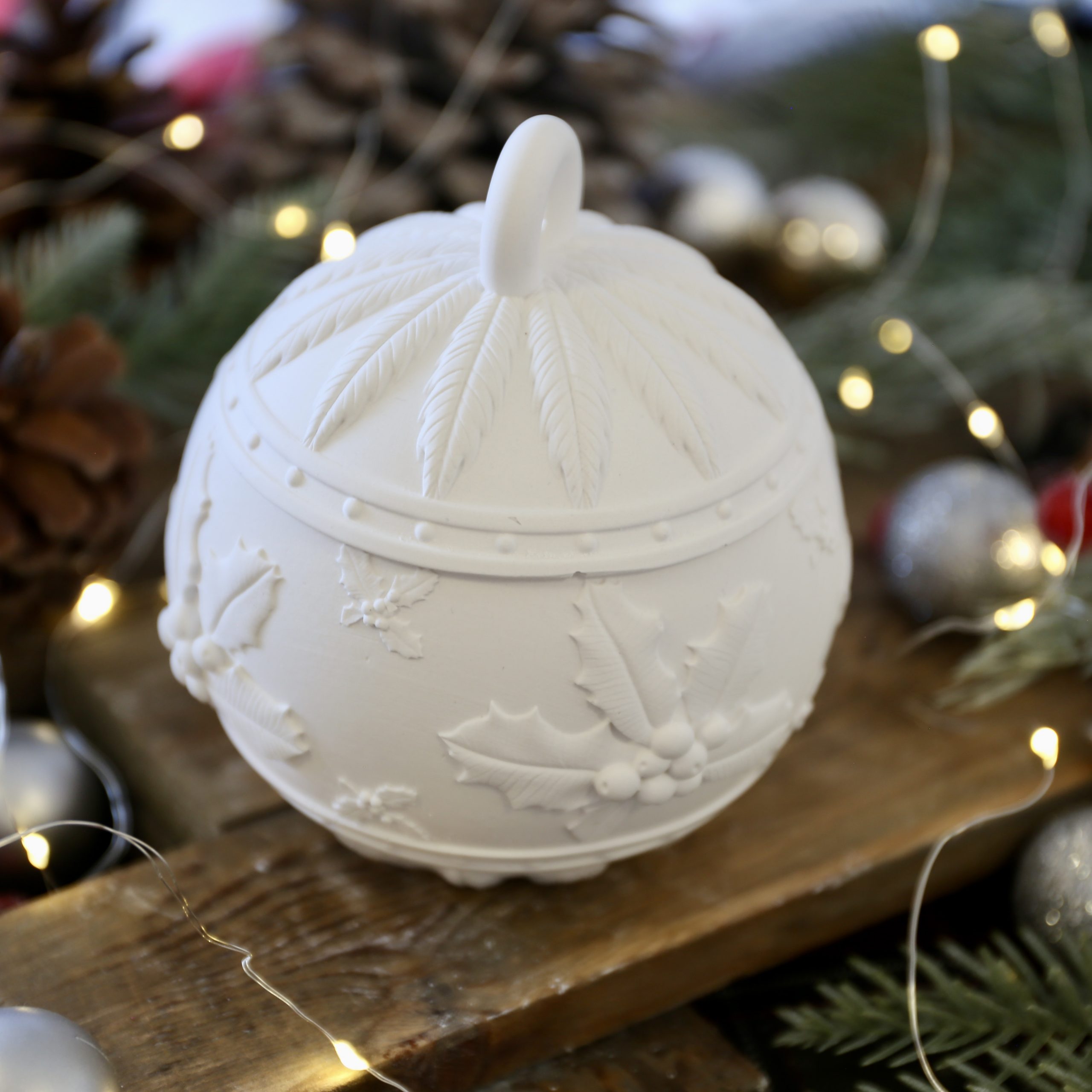 Silikon - Gießform - Wunderschöne Christbaumkugeln - Dose mit Deckel - Kerzengefäß - 6,8oz - mit Manschette - wähle aus 2 Varianten - offizieller Partner von Boowan Nicole – Bild 20