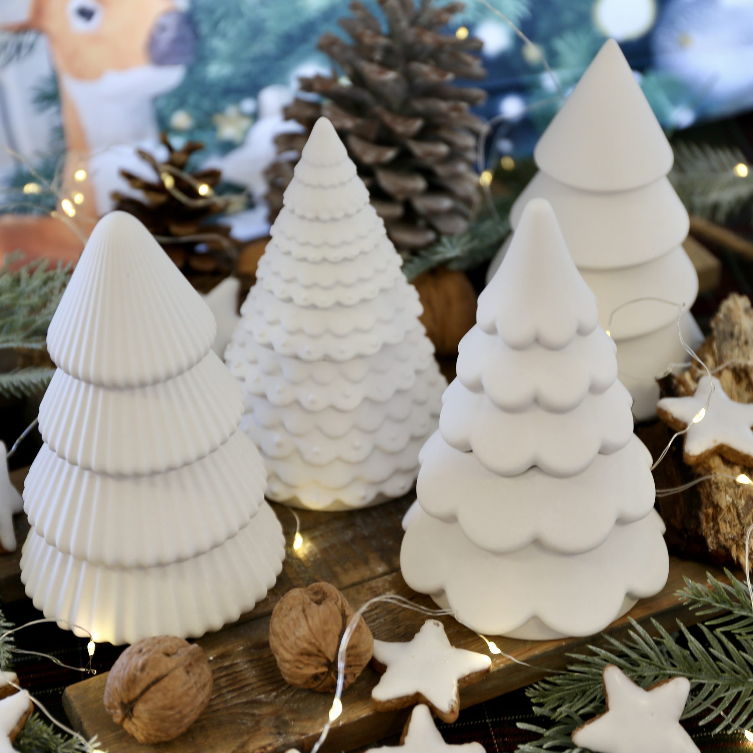 Silikon - Gießform - Besondere Tannenbäume - Dose - Kerzengefäß - 7oz - wähle aus 4 Varianten - offizieller Partner von Boowan Nicole – Bild 4