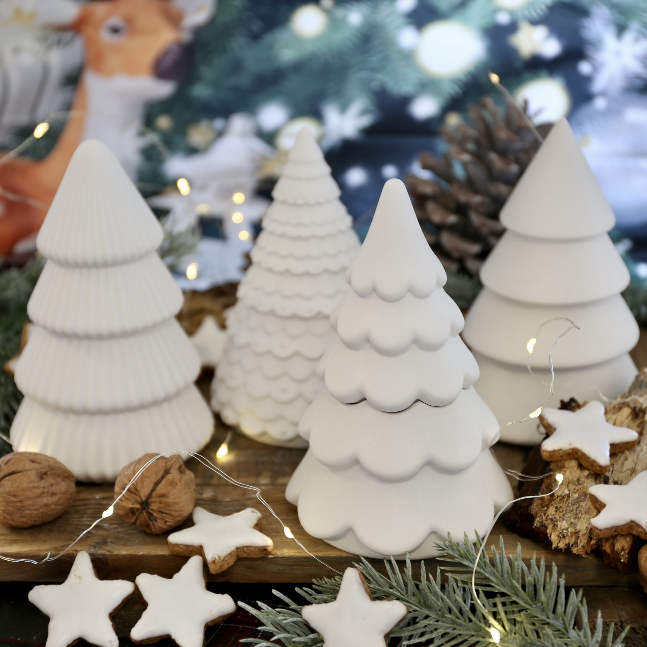 Silikon - Gießform - Besondere Tannenbäume - Dose - Kerzengefäß - 7oz - wähle aus 4 Varianten - offizieller Partner von Boowan Nicole – Bild 5