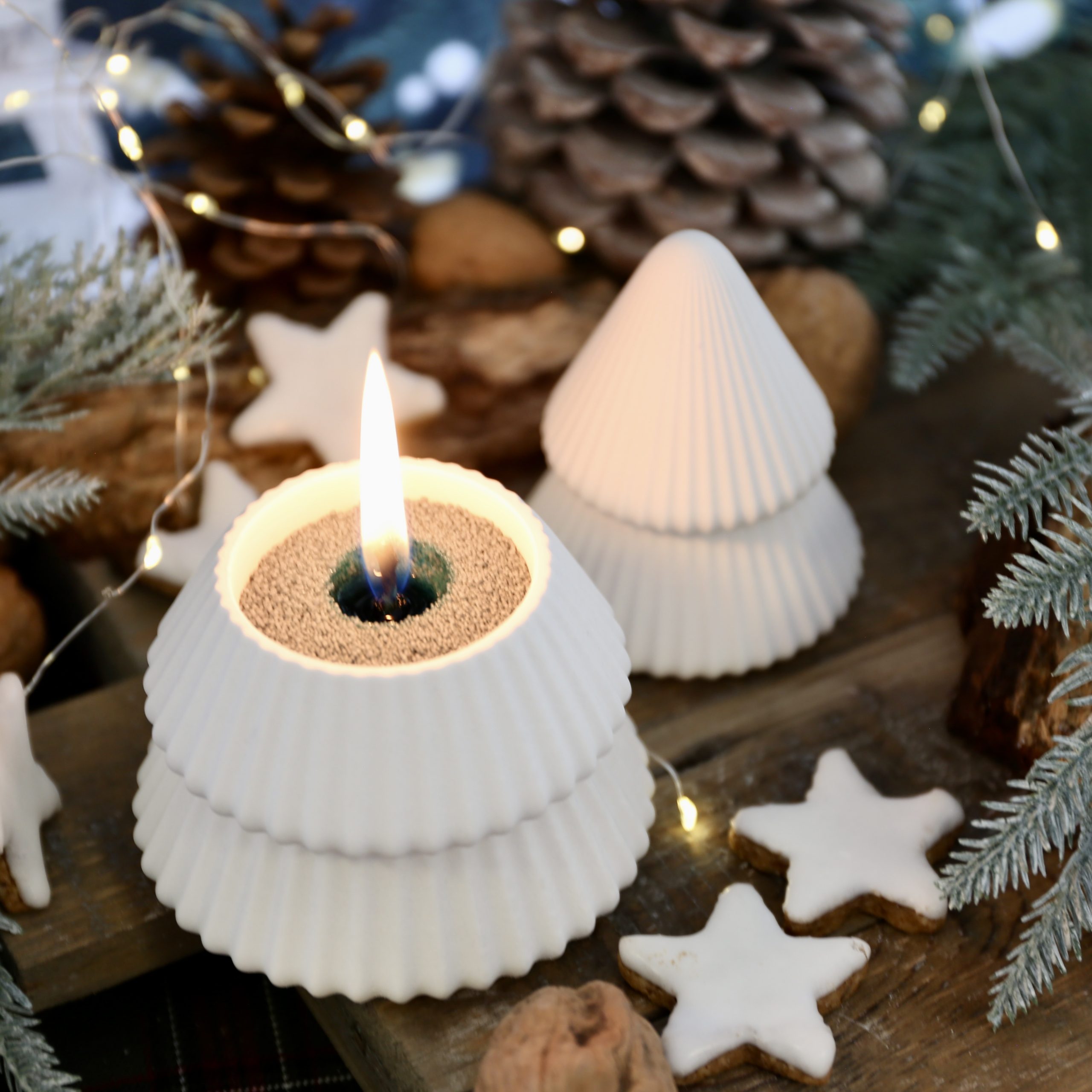 Silikon - Gießform - Besondere Tannenbäume - Dose - Kerzengefäß - 7oz - wähle aus 4 Varianten - offizieller Partner von Boowan Nicole – Bild 23