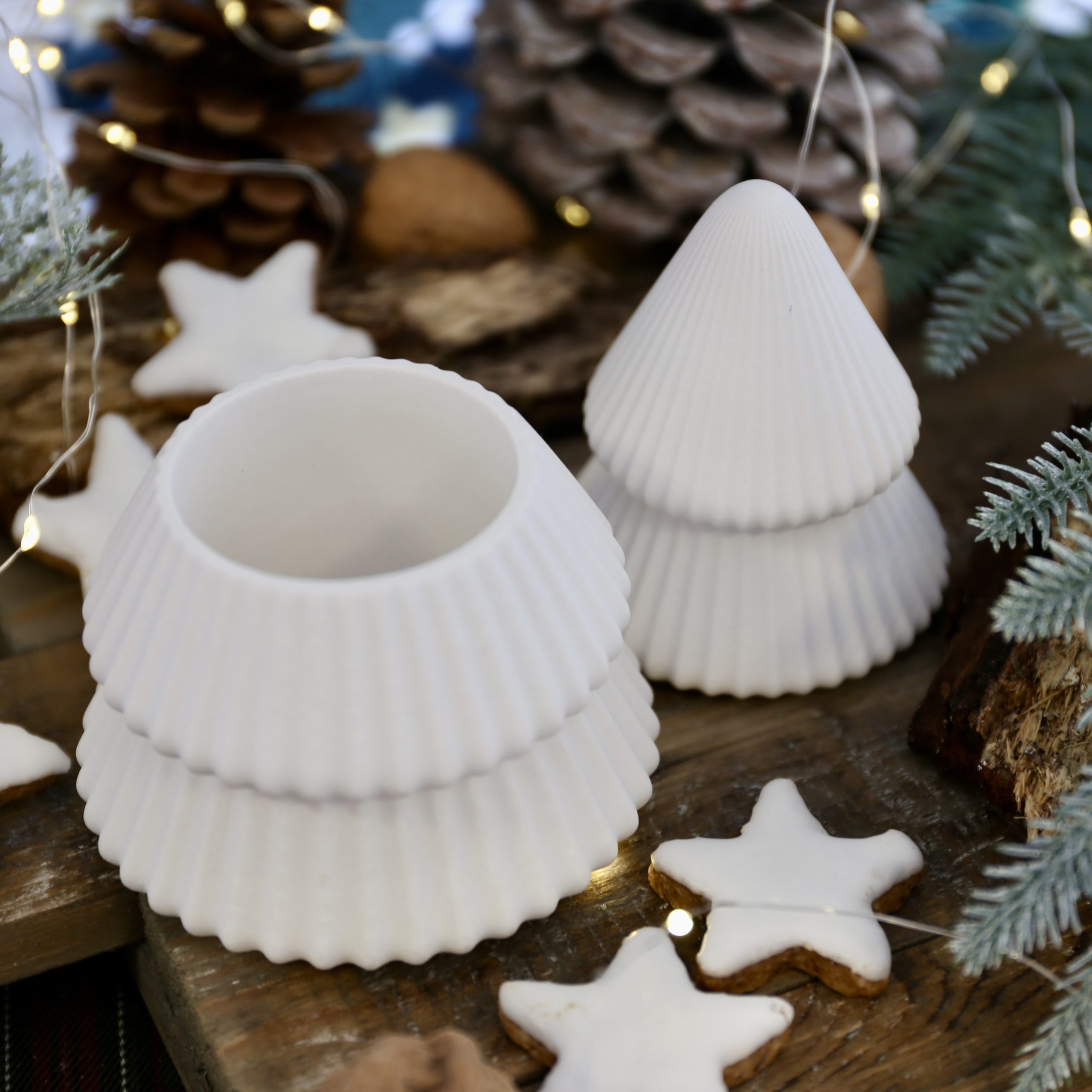 Silikon - Gießform - Besondere Tannenbäume - Dose - Kerzengefäß - 7oz - wähle aus 4 Varianten - offizieller Partner von Boowan Nicole – Bild 24