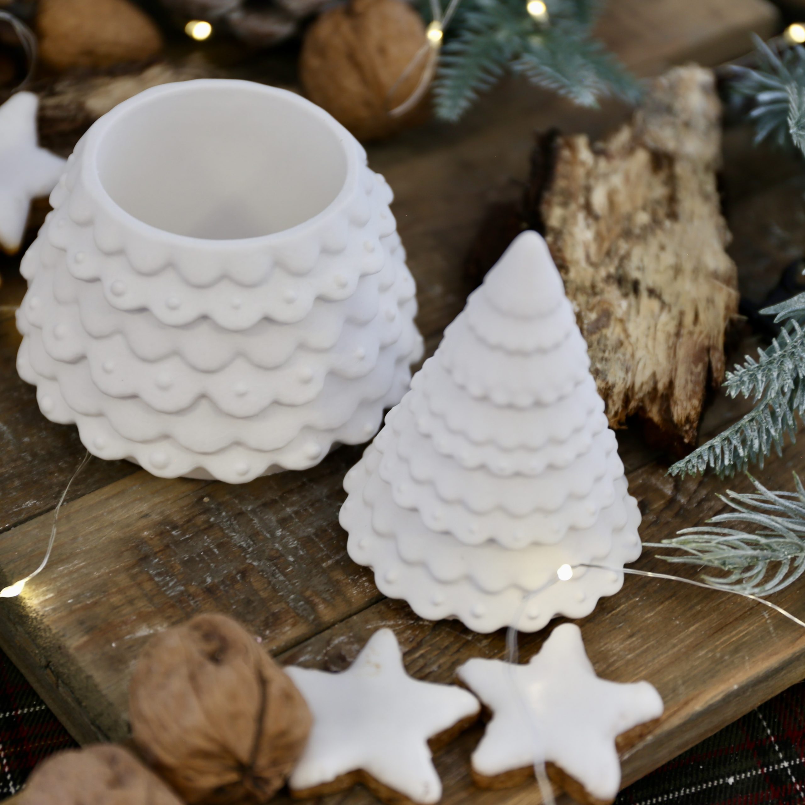 Silikon - Gießform - Besondere Tannenbäume - Dose - Kerzengefäß - 7oz - wähle aus 4 Varianten - offizieller Partner von Boowan Nicole – Bild 21