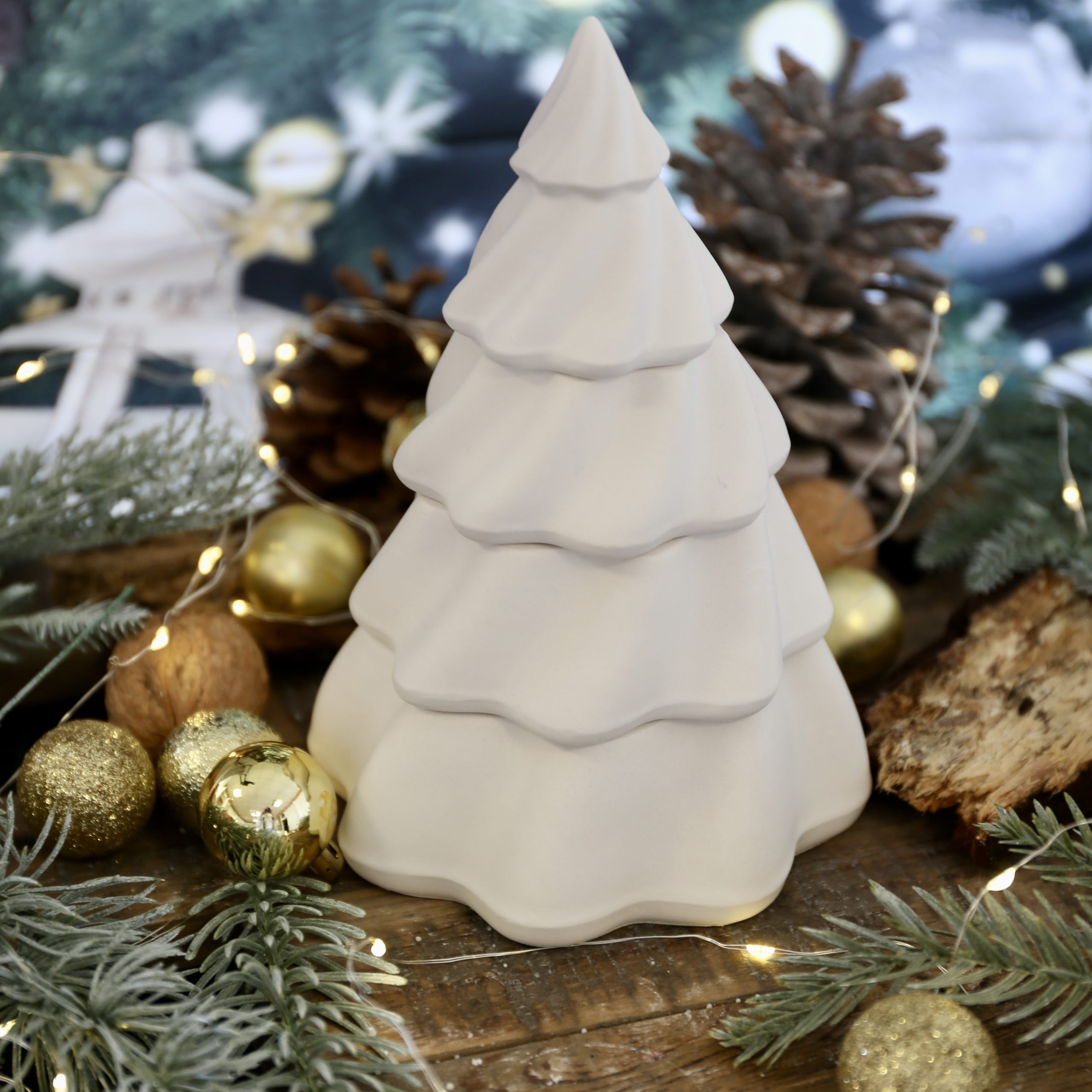 Silikon - Gießform - Mystischer Tannenbaum - 4 teilig - zum stapeln - Kerzenglas - Kerzengefäß - Set - offizieller Partner von Boowan Nicole – Bild 12