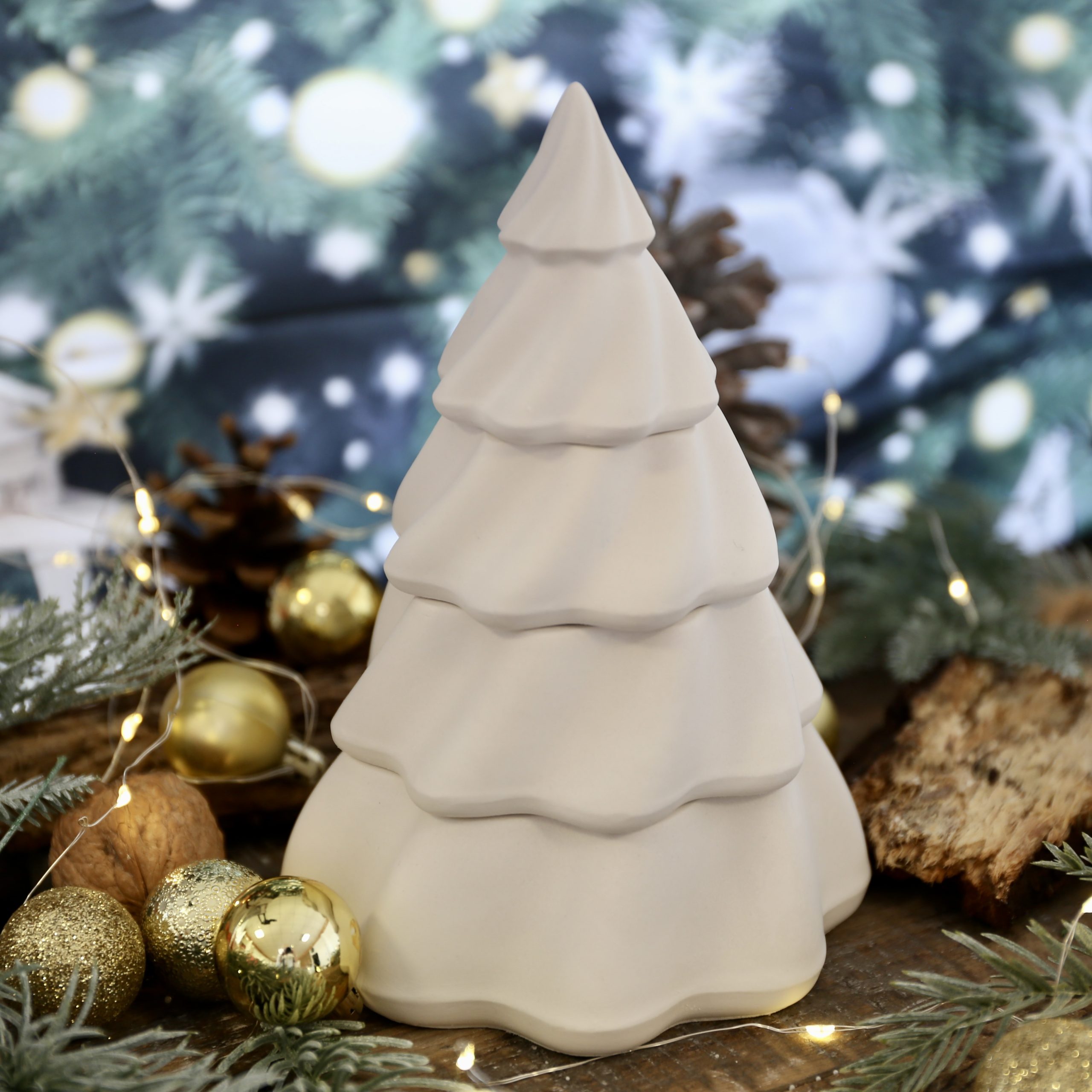 Silikon - Gießform - Mystischer Tannenbaum - 4 teilig - zum stapeln - Kerzenglas - Kerzengefäß - Set - offizieller Partner von Boowan Nicole – Bild 11