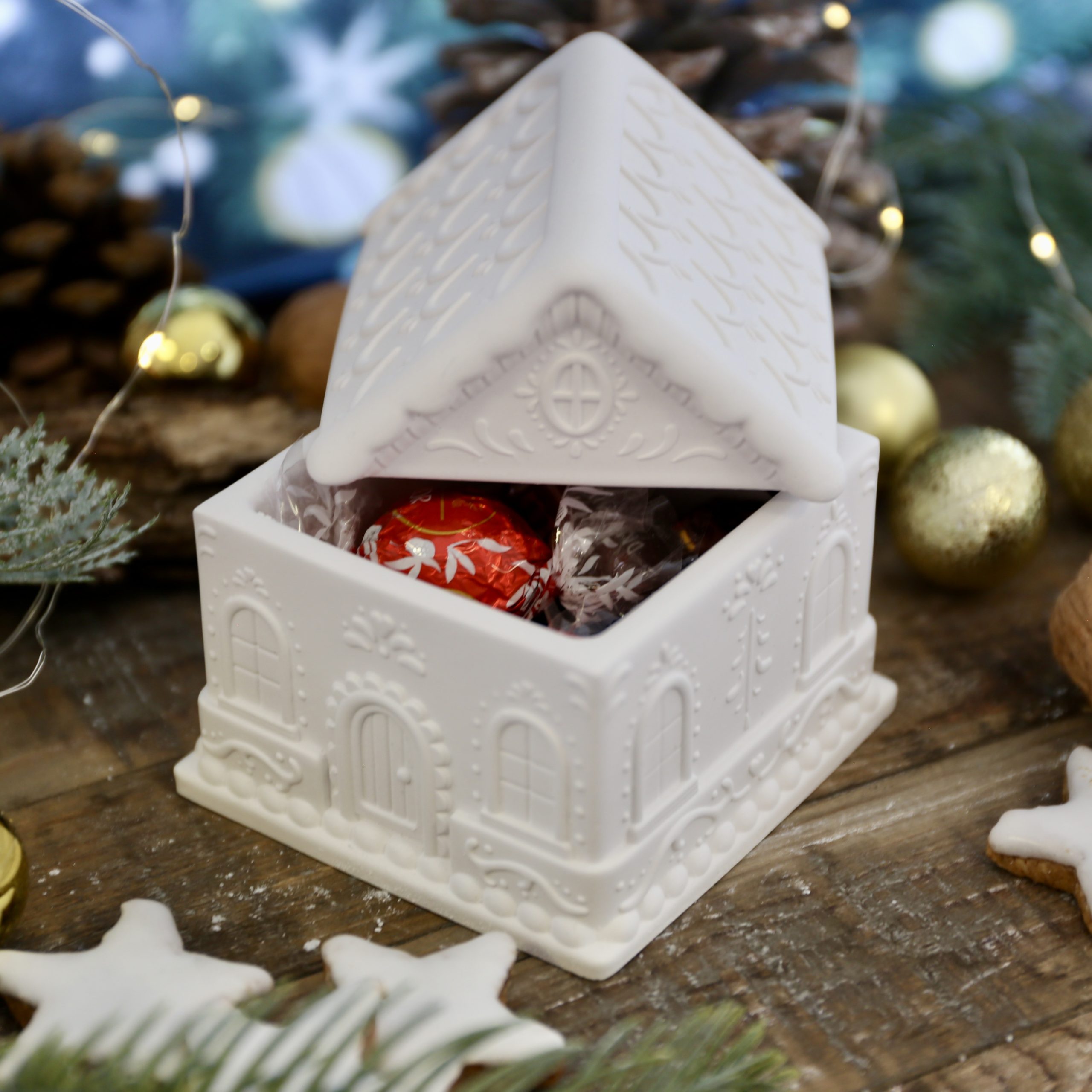 Silikon - Gießform - Lebkuchenhäuser - Dose - Kerzengefäß - 3oz / 7oz / 9oz - mit Manschette - offizieller Partner von Boowan Nicole – Bild 8