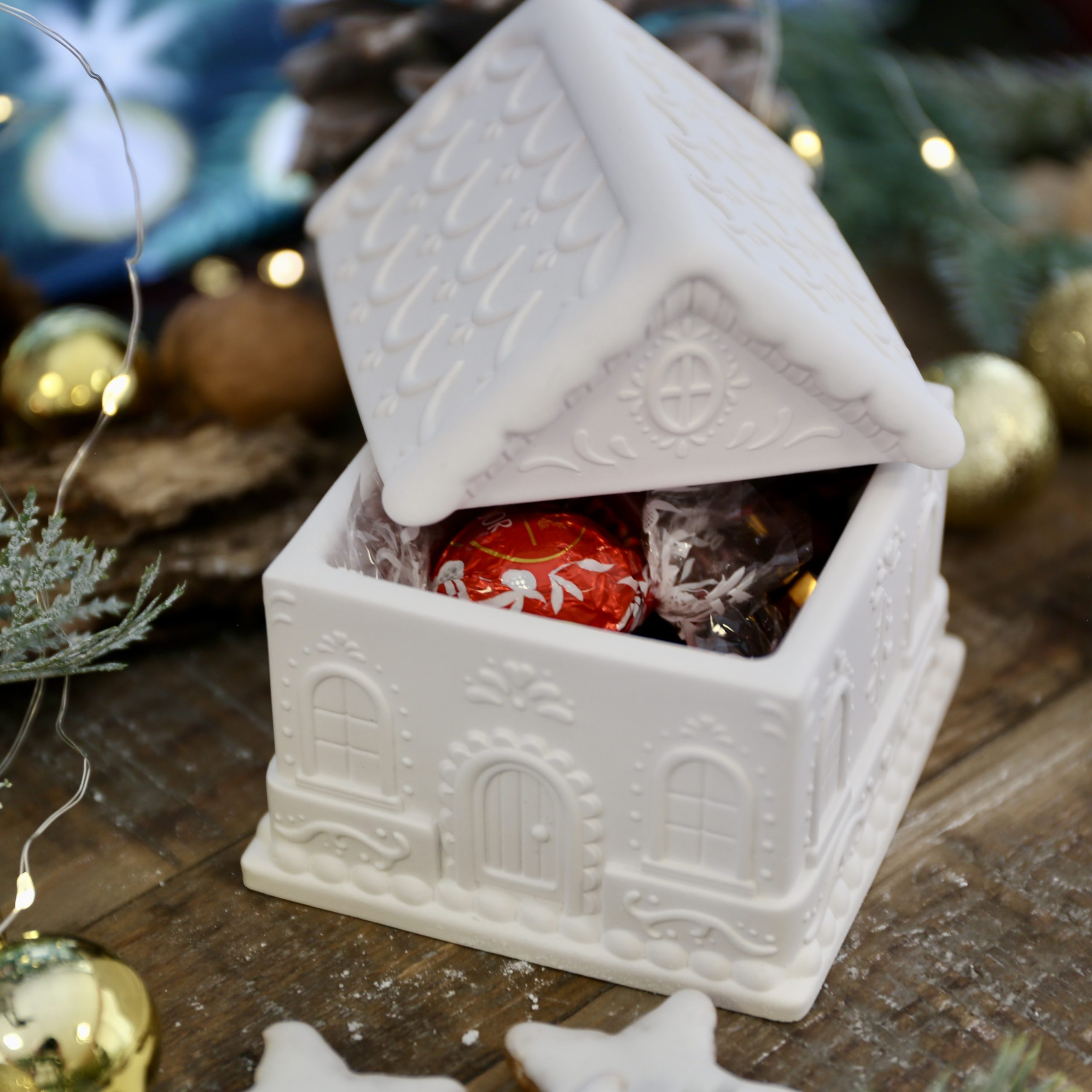 Silikon - Gießform - Lebkuchenhäuser - Dose - Kerzengefäß - 3oz / 7oz / 9oz - mit Manschette - offizieller Partner von Boowan Nicole – Bild 9