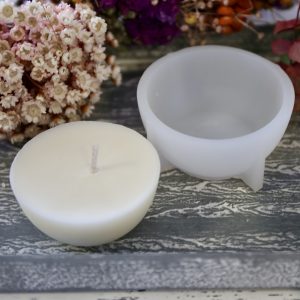 Silikon - Gießform - Kerzen-Refill für Zarte Rose - Kerzenglas - Kerzengefäß - 3,5oz - offizieller Partner von Boowan Nicole
