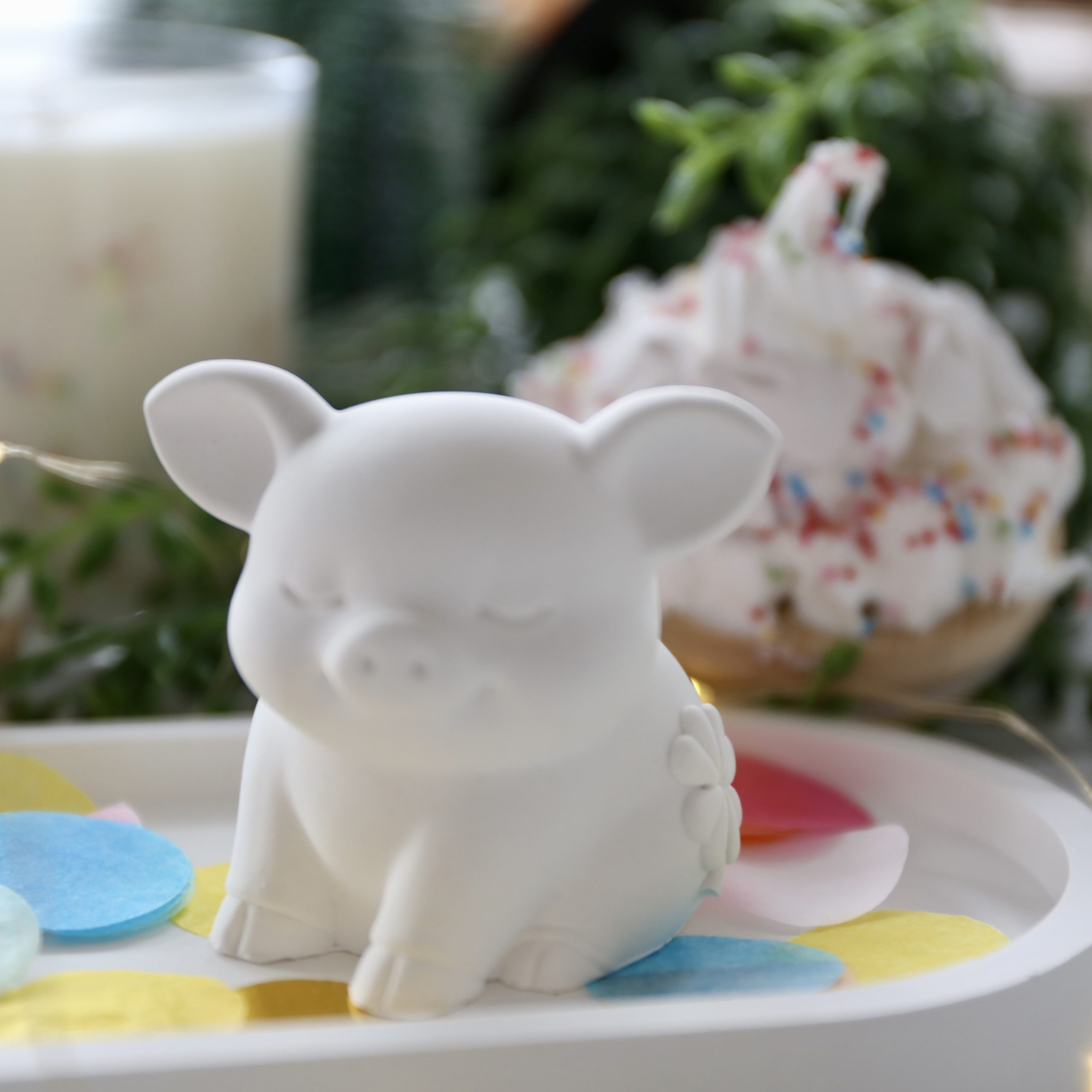 Silikon - Gießform - Kleine Glücksschweinchen - wähle aus 2 Varianten – Bild 5