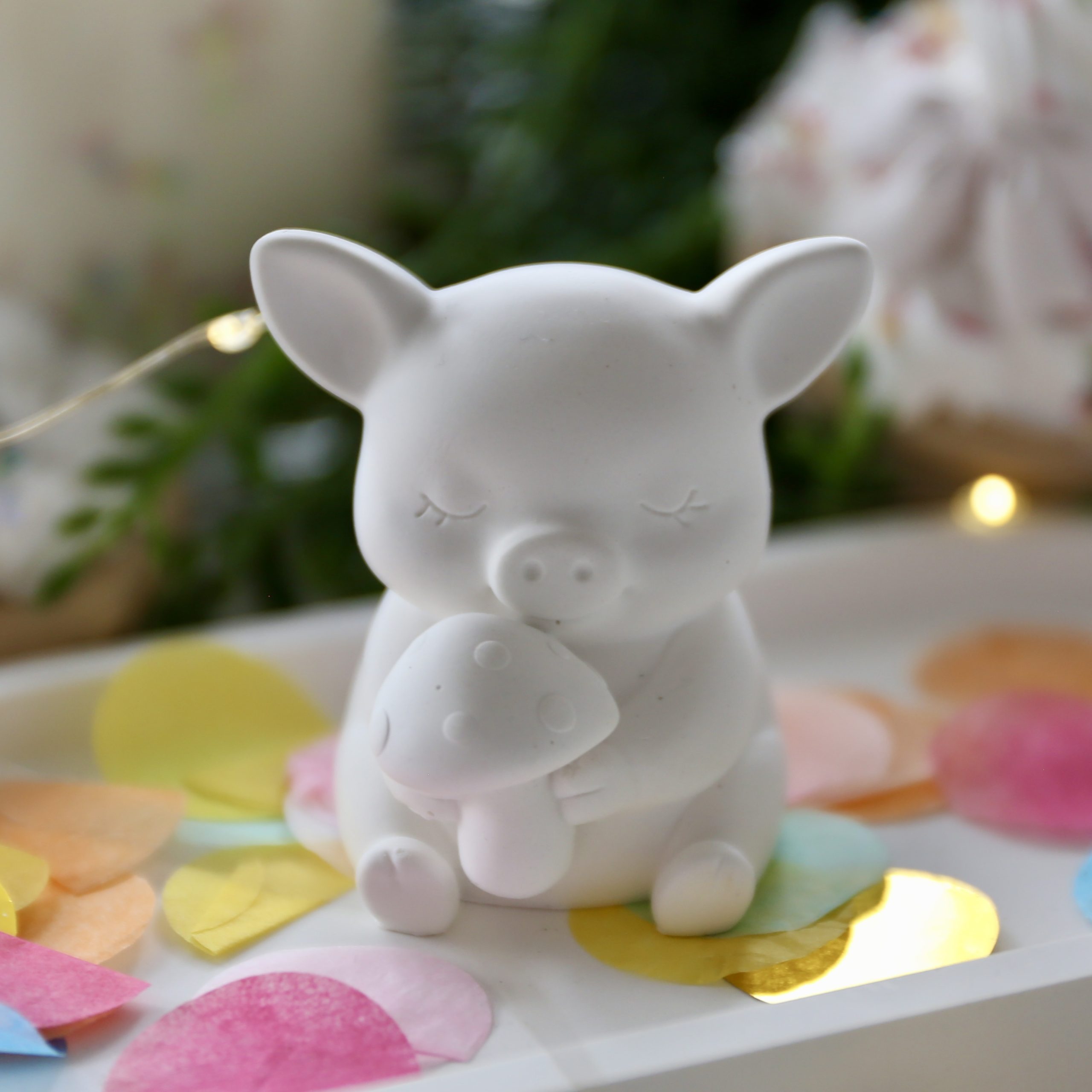 Silikon - Gießform - Kleine Glücksschweinchen - wähle aus 2 Varianten – Bild 13