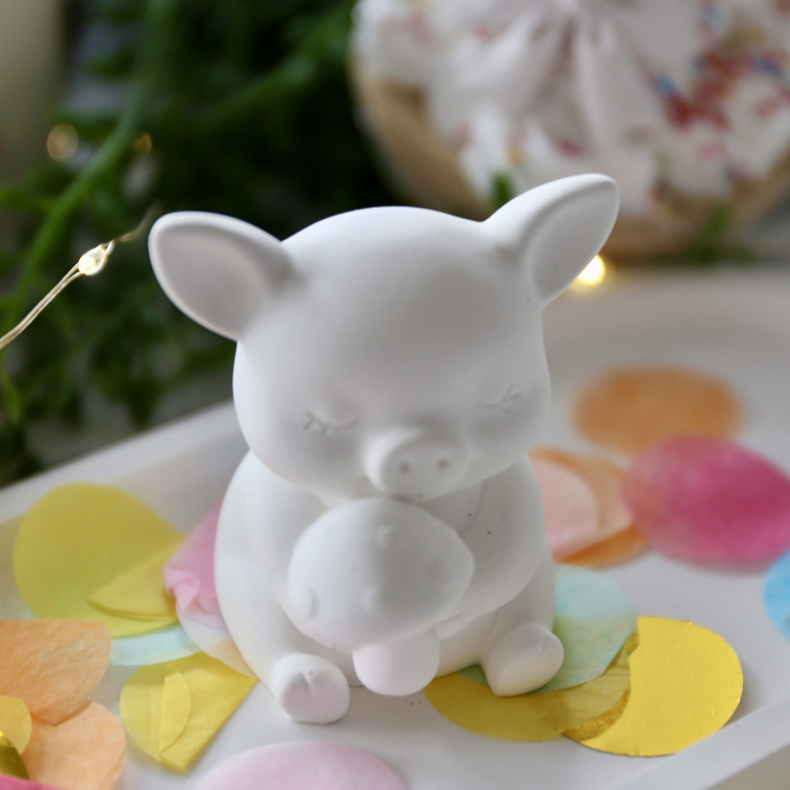 Silikon - Gießform - Kleine Glücksschweinchen - wähle aus 2 Varianten – Bild 14