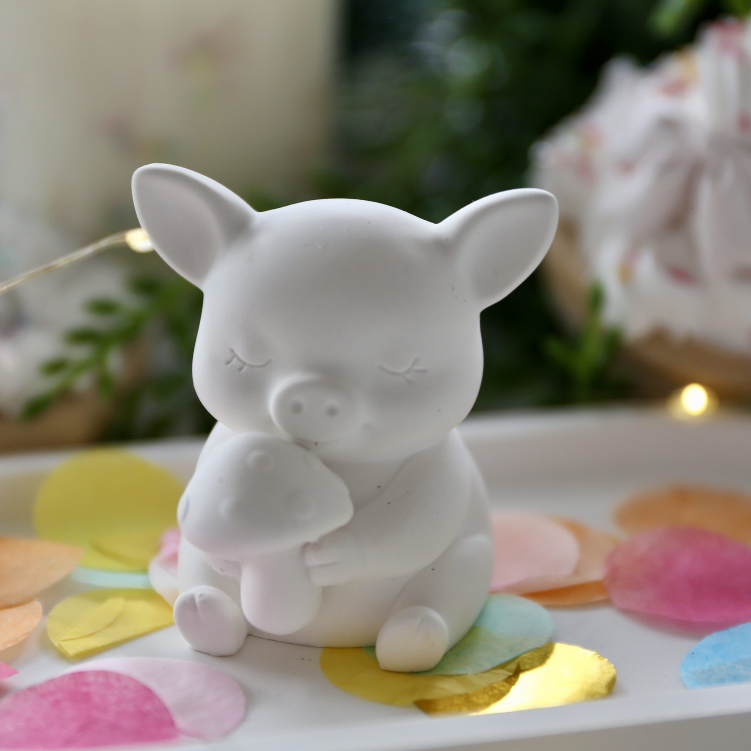 Silikon - Gießform - Kleine Glücksschweinchen - wähle aus 2 Varianten – Bild 16