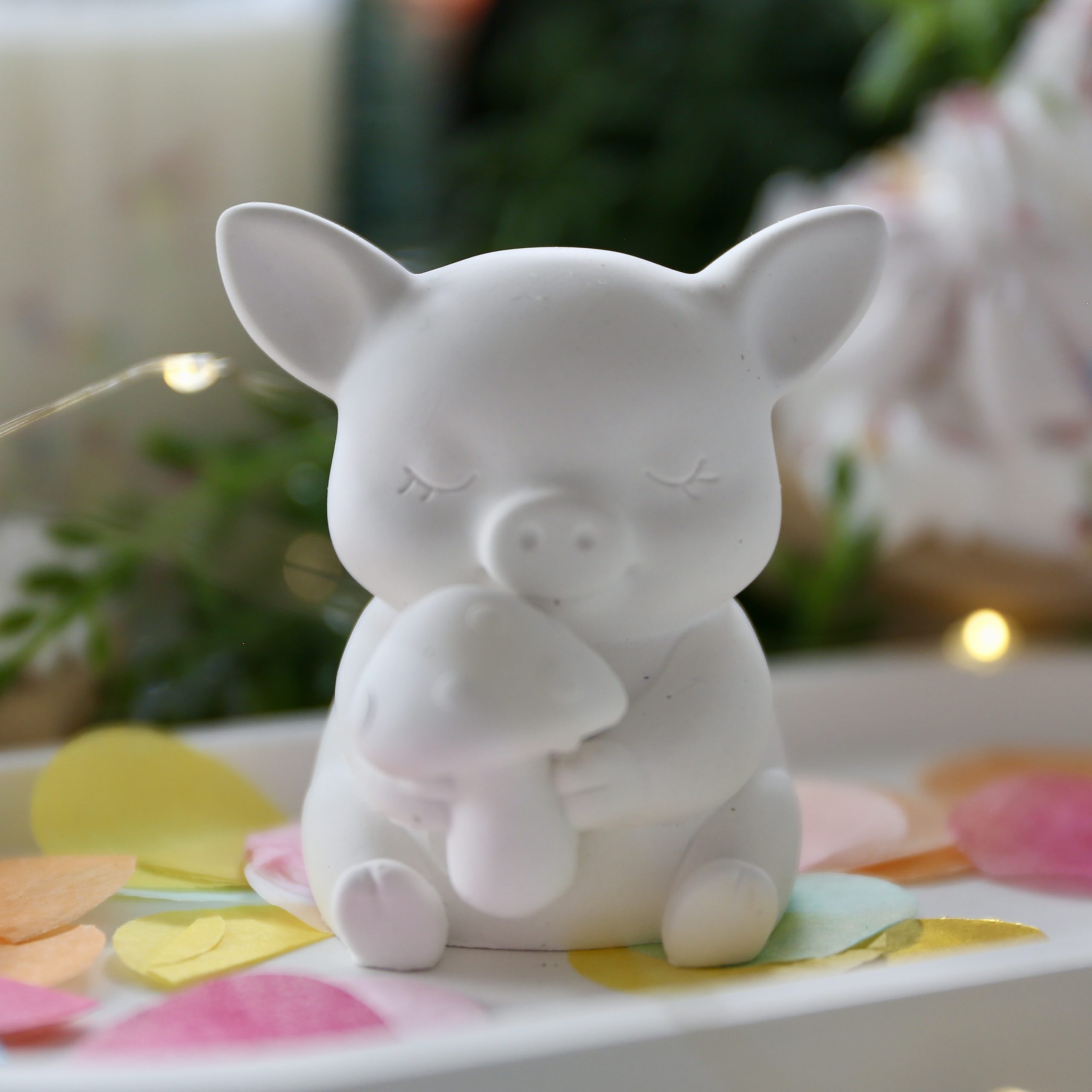 Silikon - Gießform - Kleine Glücksschweinchen - wähle aus 2 Varianten – Bild 17