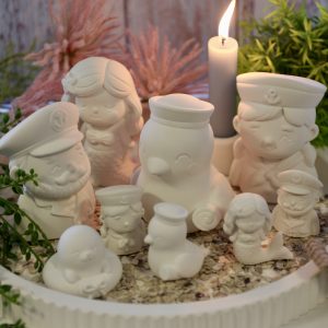 Silikon - Gießform - Seebären Bande - Maritim - wähle aus verschiedenene Größen