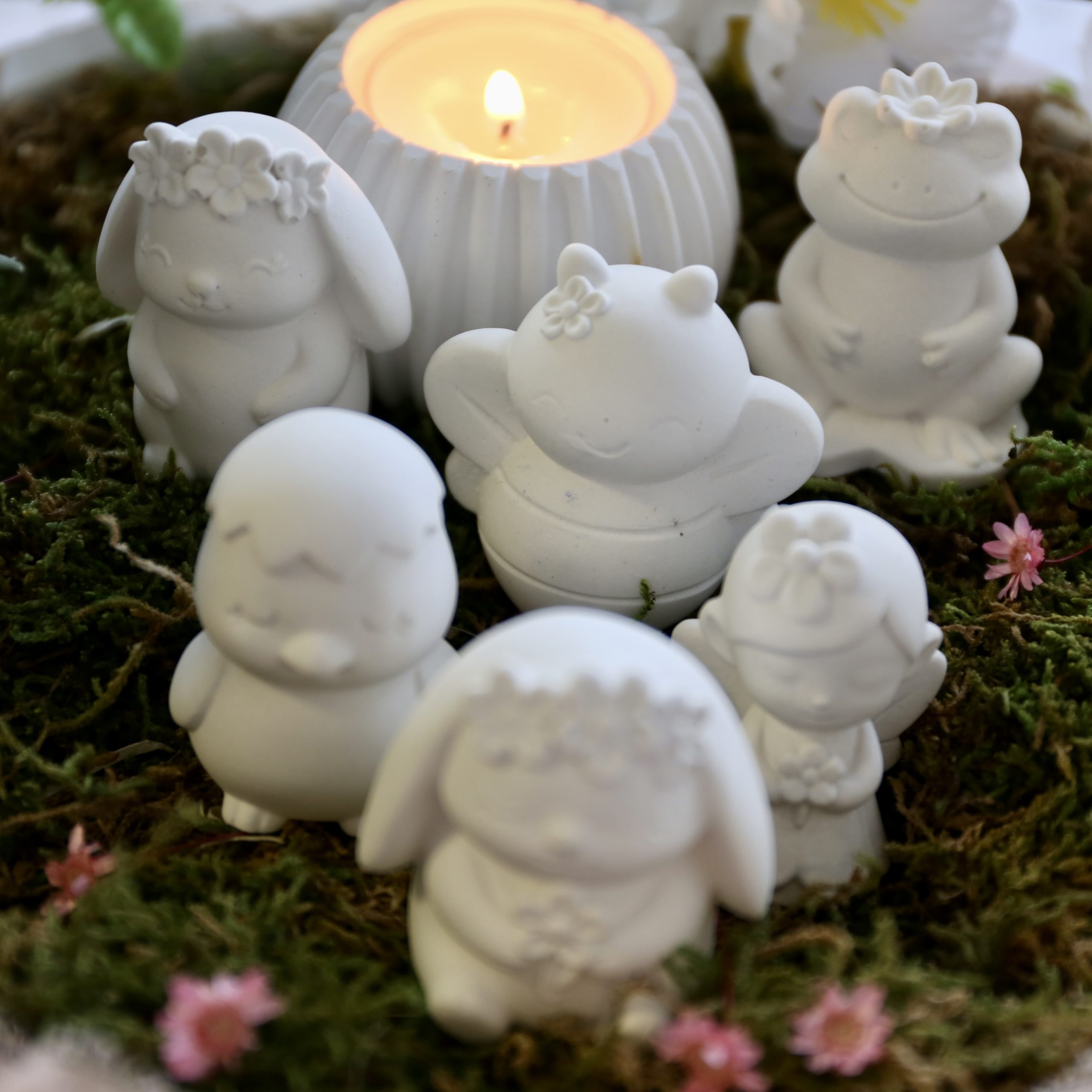 Silikon - Gießform - Mini Gartenfreunde - 5 Varianten – Bild 4