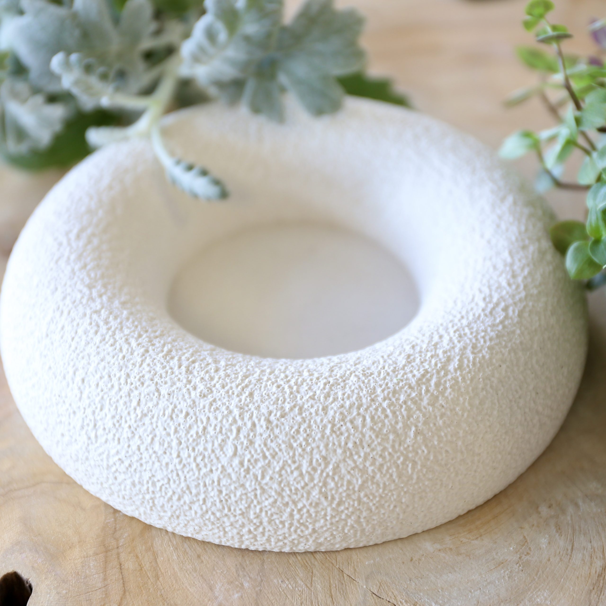 Silikon - Gießform - Kerzenteller - dicker Rand - 2 Varianten - für Stumpenkerze oder Teelicht – Bild 7