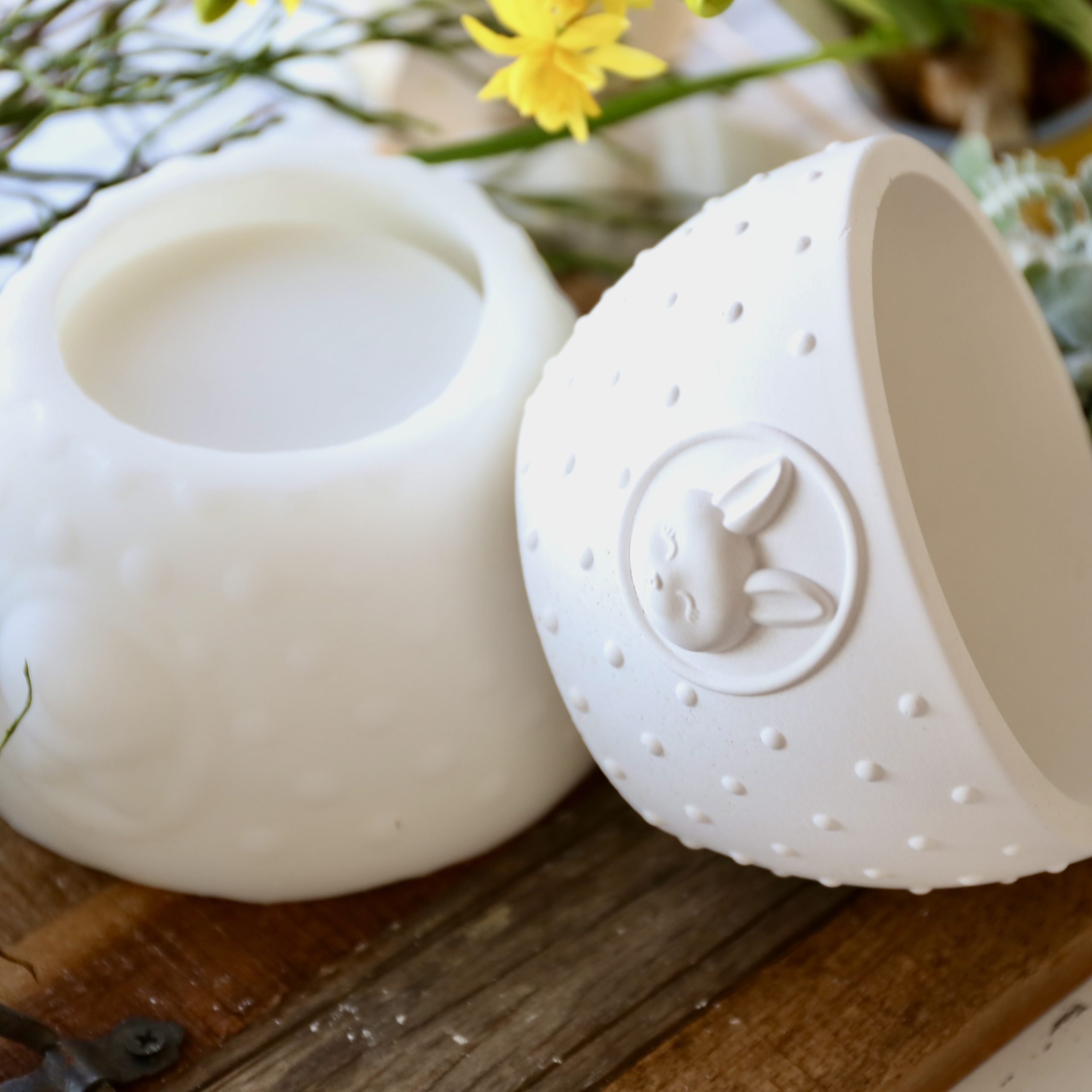 Silikon - Gießform - Dekoschale - Frühlingsdesigns - wähle aus 5 Motiven – Bild 51