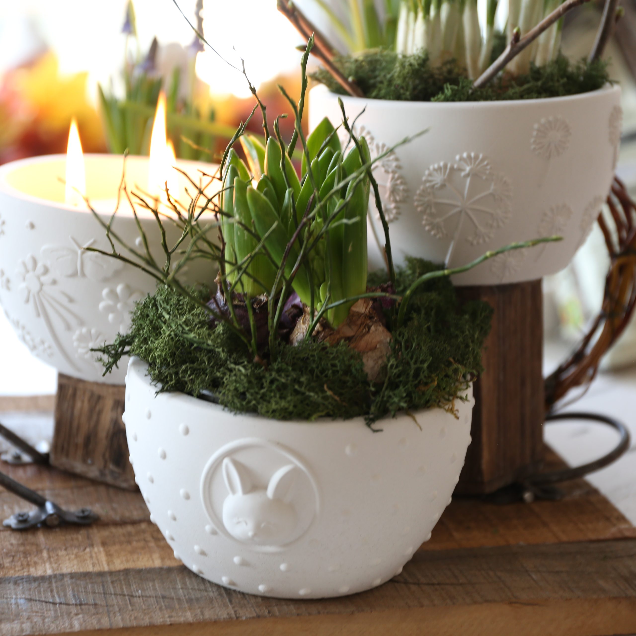 Silikon - Gießform - Dekoschale - Frühlingsdesigns - wähle aus 5 Motiven – Bild 56