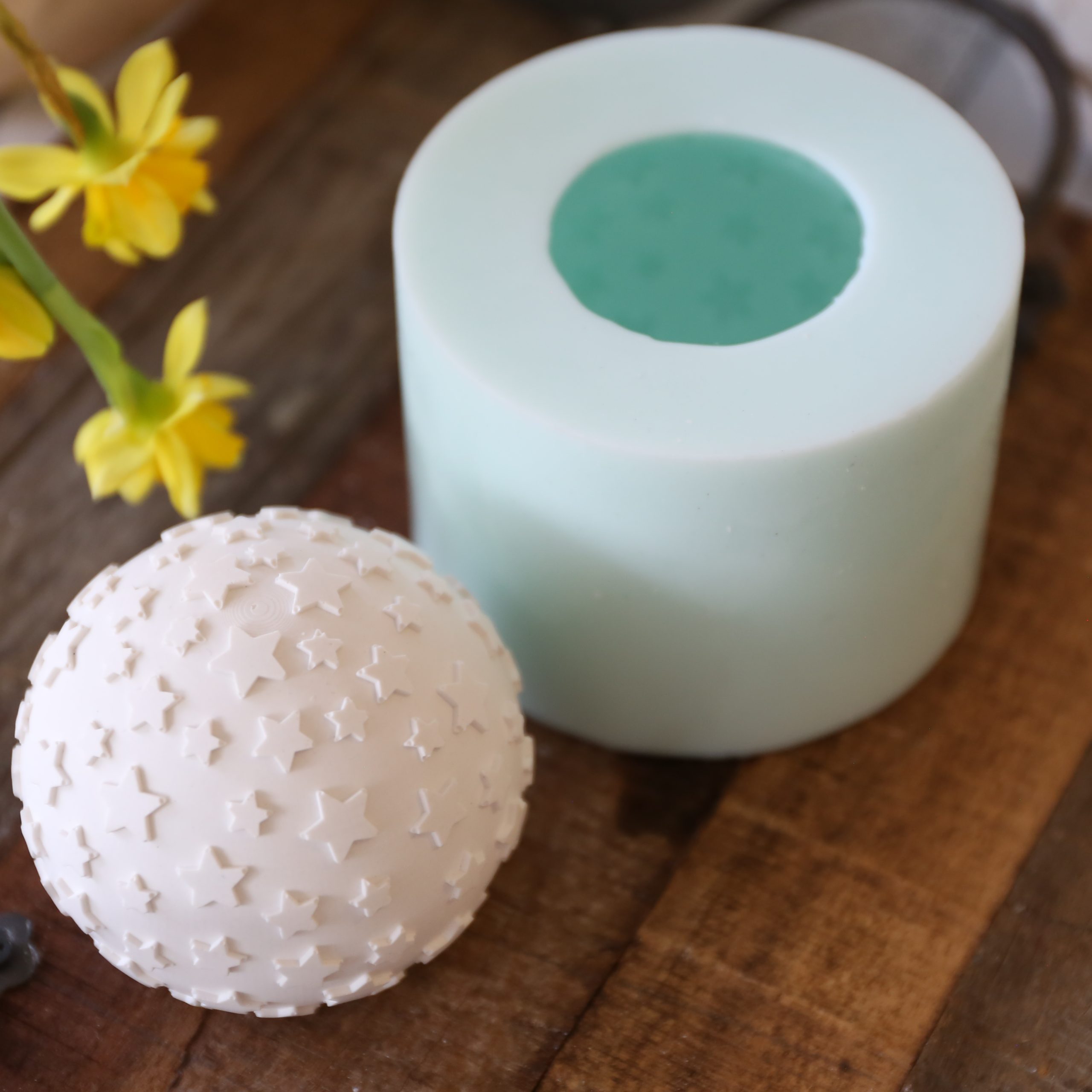 Silikon - Gießform - Sternenzauber - Dekokugel - Gartenstecker - wähle aus 3 Größen – Bild 26