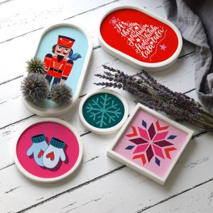 Outdoorstoff - Nutcracker - Inlays für Silikon - Probierset - Hamburger Liebe - abby and amy