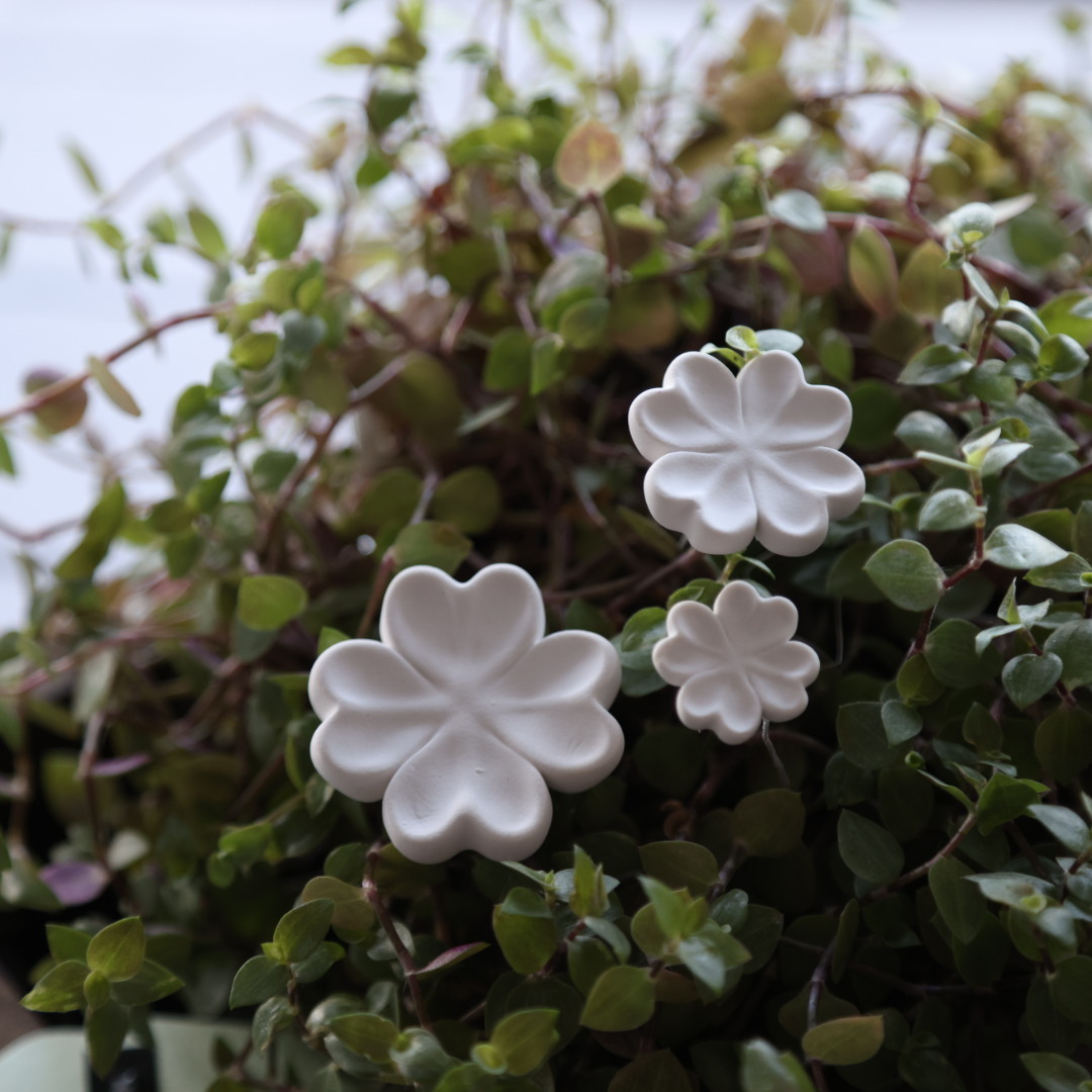 Silikon - Gießform - Mini - Vierblättrige Kleeblätter - Glückbringer - Multiform – Bild 7