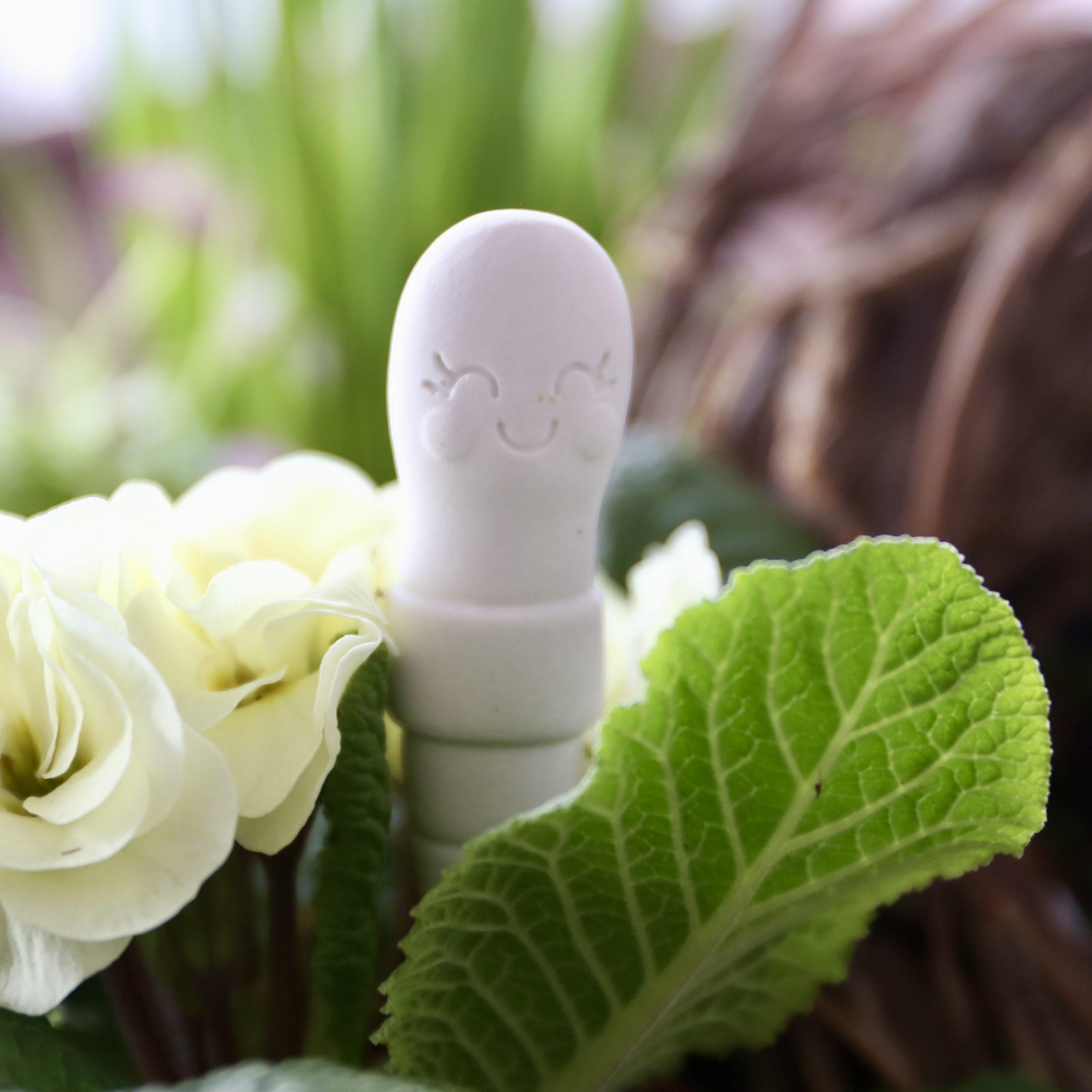 Silikon - Gießform - Süßer Regenwurm - Gartenstecker – Bild 5