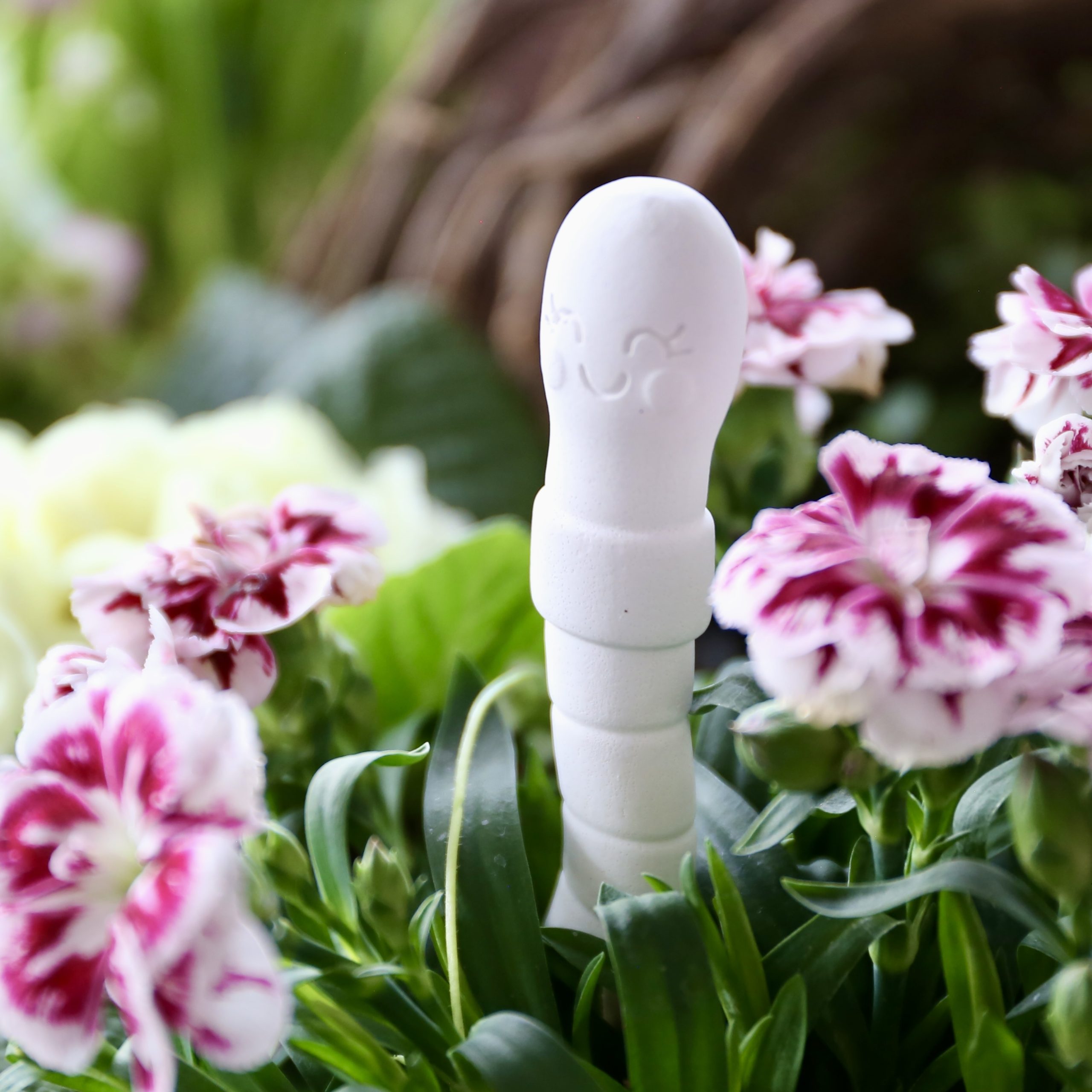 Silikon - Gießform - Süßer Regenwurm - Gartenstecker – Bild 9