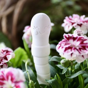 Silikon - Gießform - Süßer Regenwurm - Gartenstecker