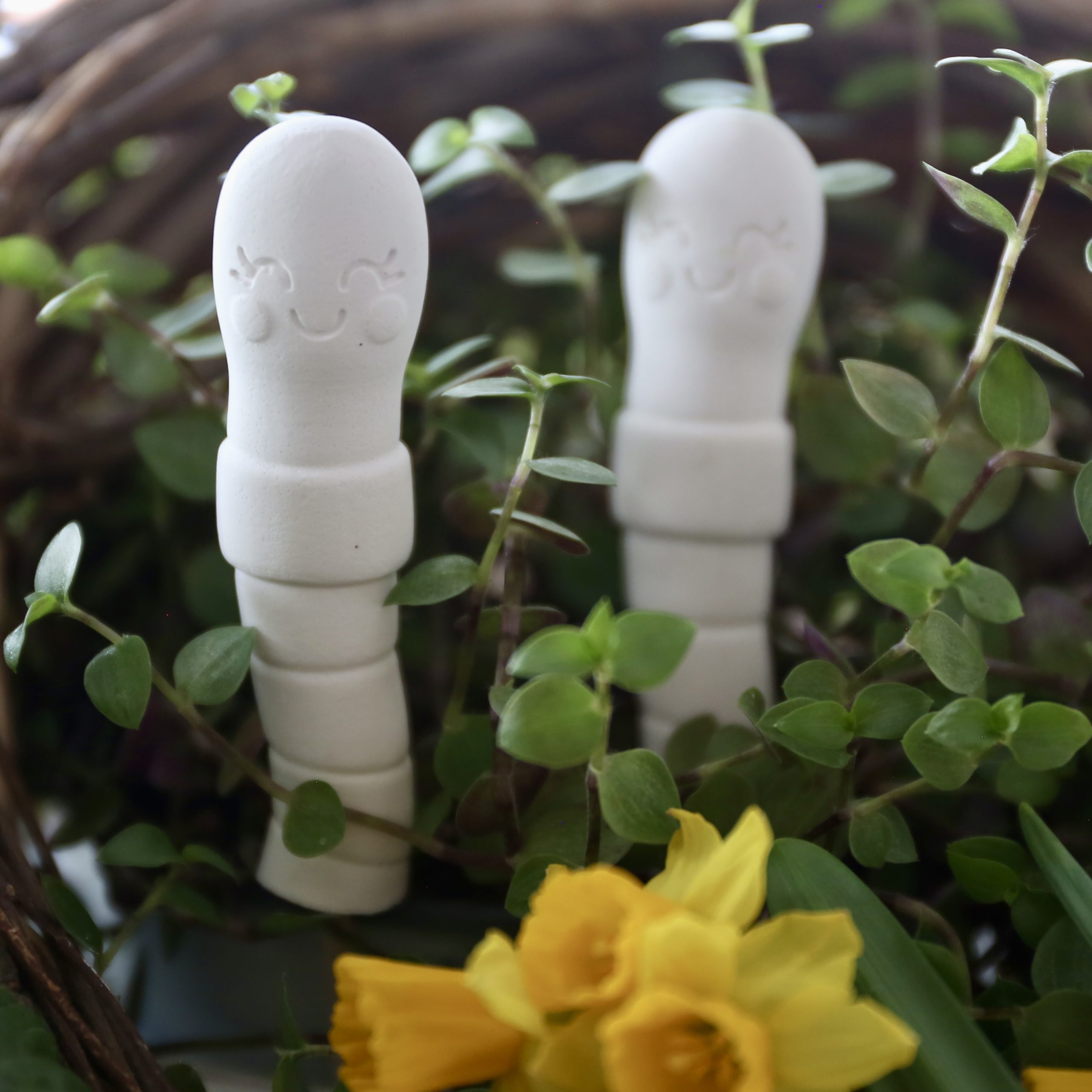 Silikon - Gießform - Süßer Regenwurm - Gartenstecker – Bild 18