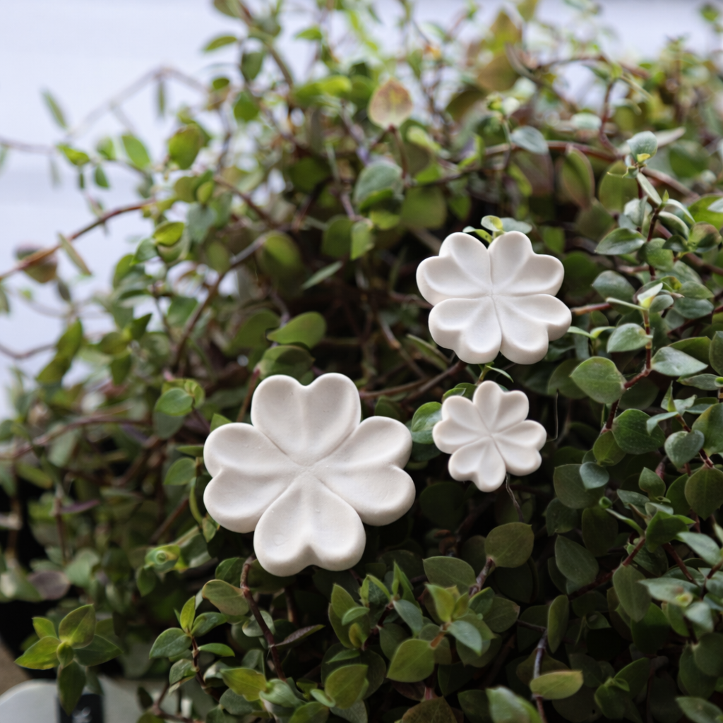 Silikon - Gießform - Mini - Vierblättrige Kleeblätter - Glückbringer - Multiform – Bild 15