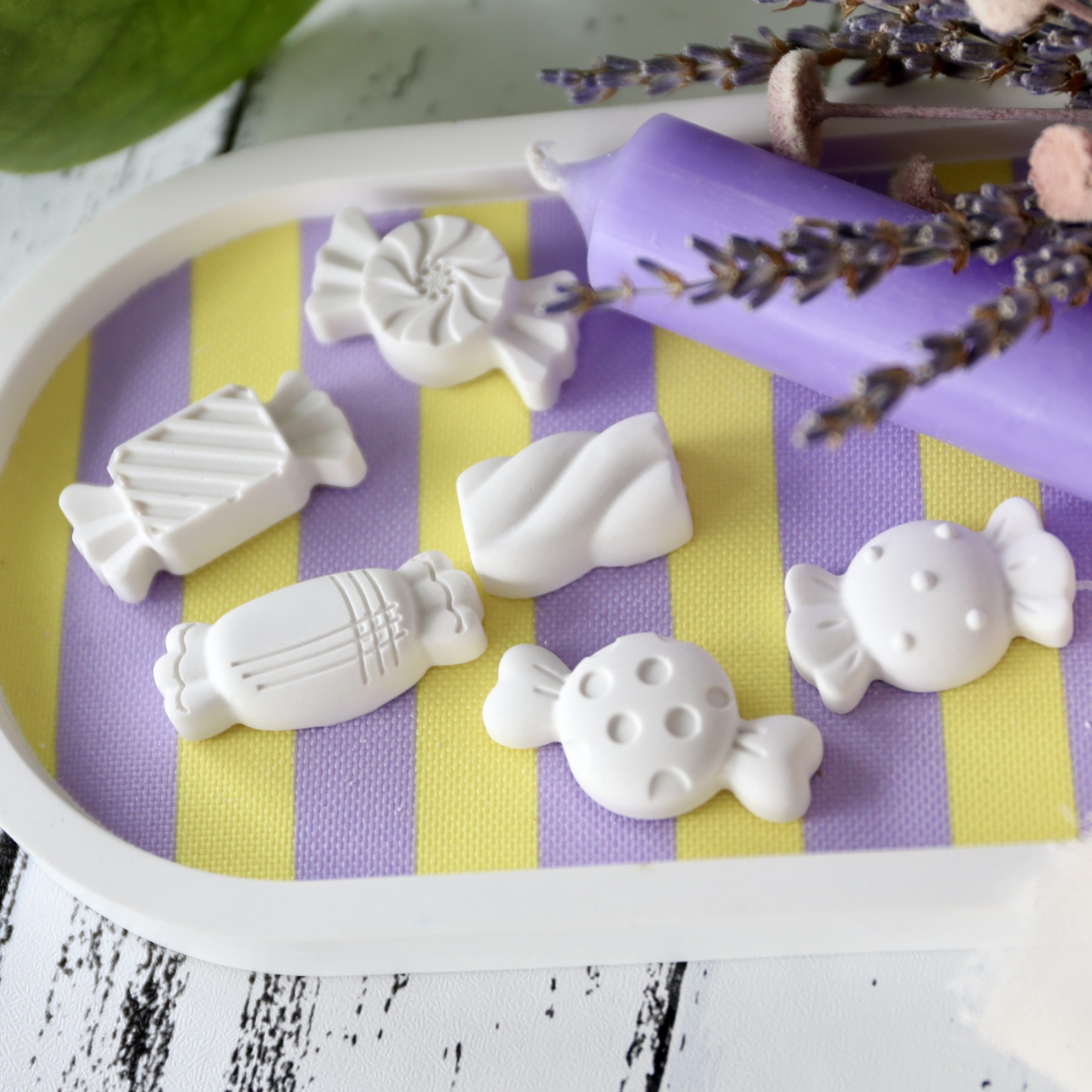 Silikon - Gießform - Bonbons - Süßigkeiten - Matte - Multiform – Bild 5