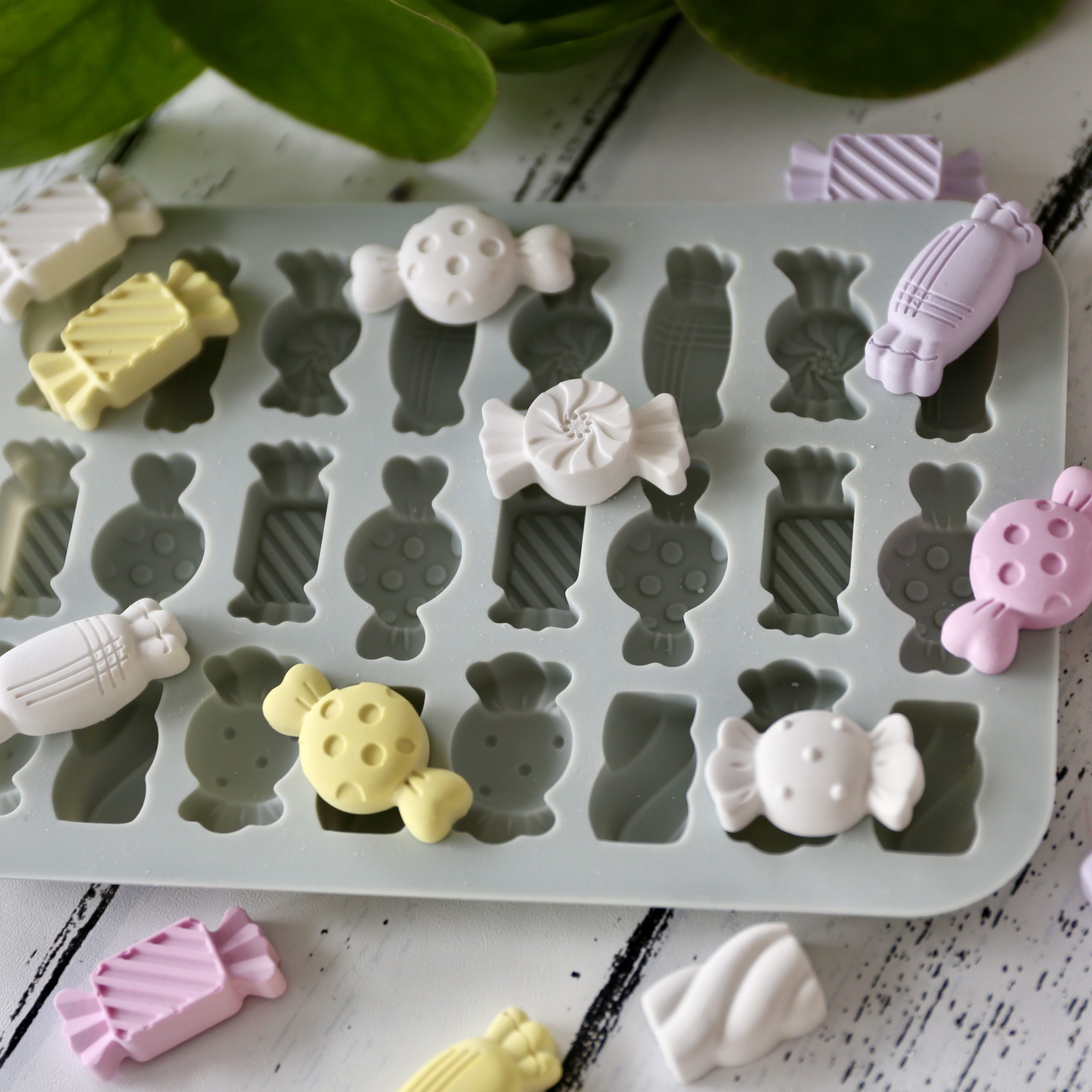 Silikon - Gießform - Bonbons - Süßigkeiten - Matte - Multiform – Bild 10