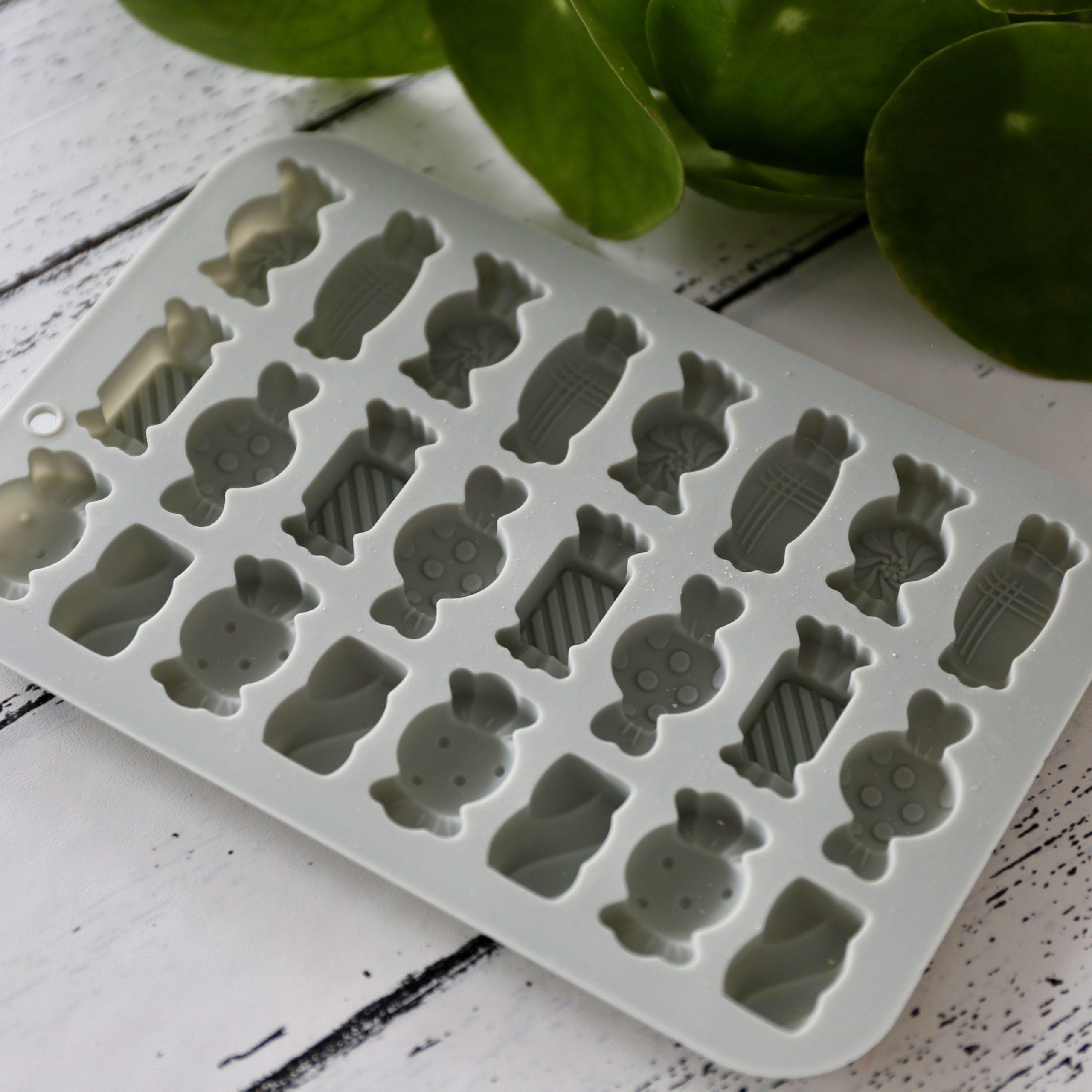 Silikon - Gießform - Bonbons - Süßigkeiten - Matte - Multiform – Bild 11