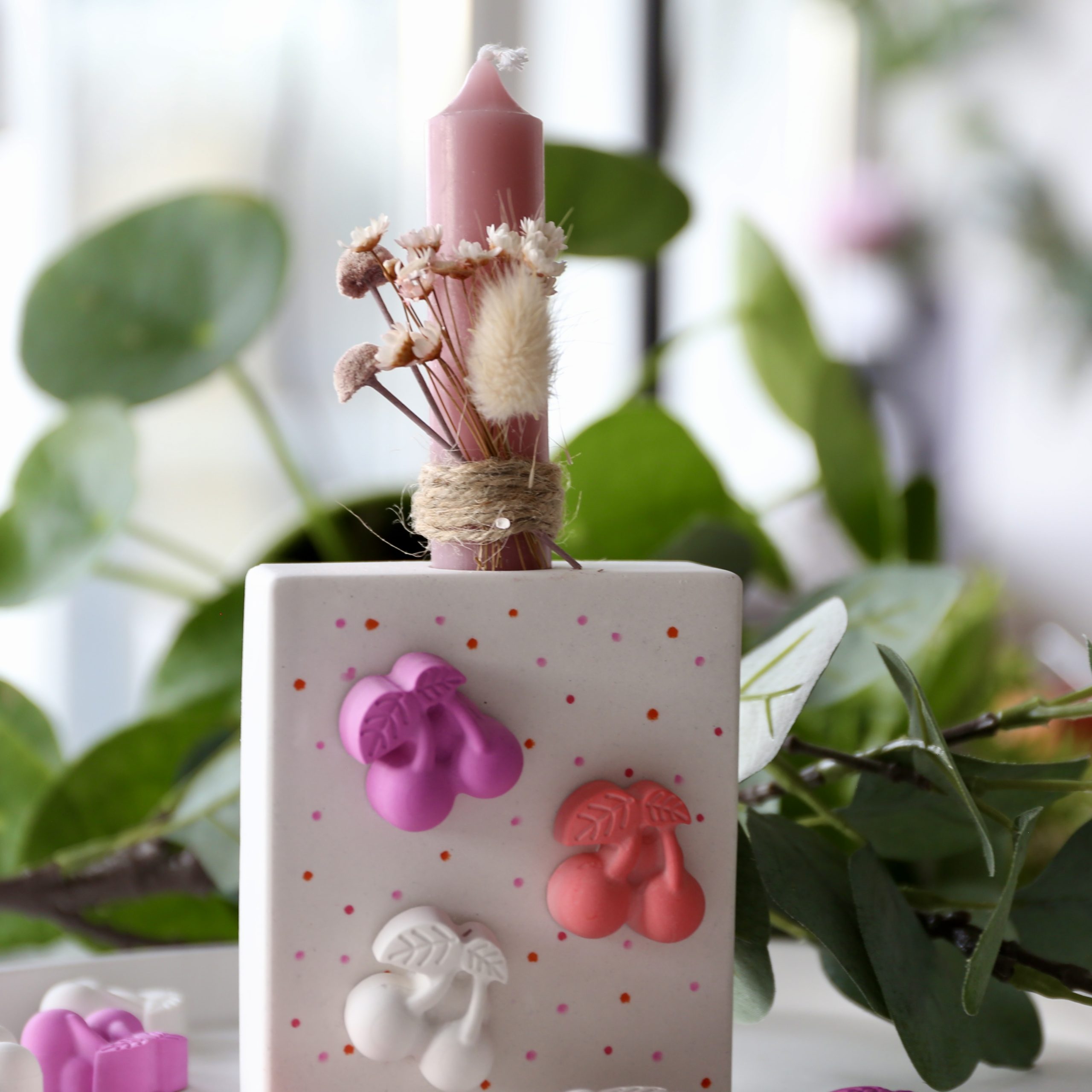 Silikon - Gießform - Matte - Kleine Kirschen - für 14 Stk. – Bild 9