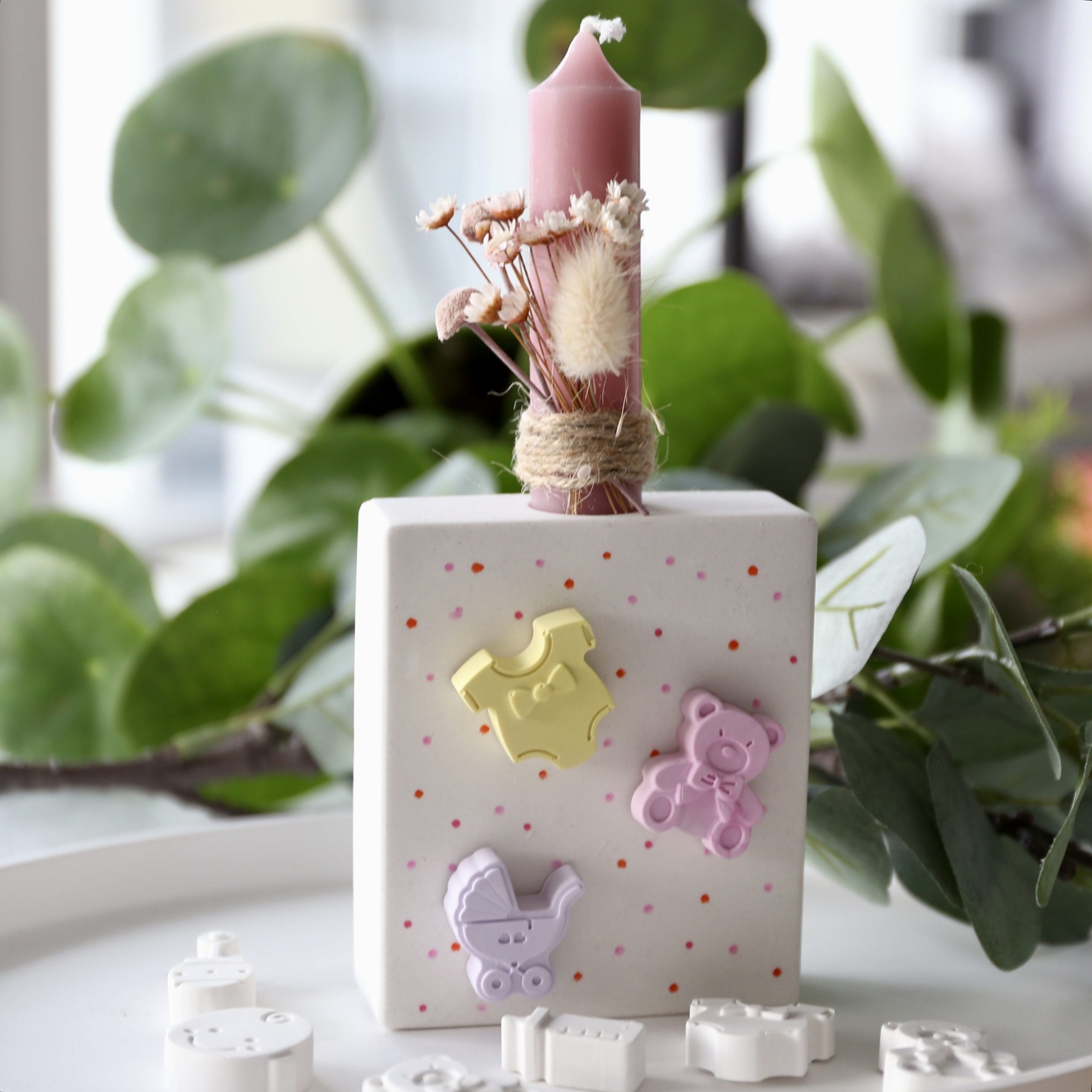 Silikon - Gießform - Geburt - Baby - Matte - Multiform – Bild 3