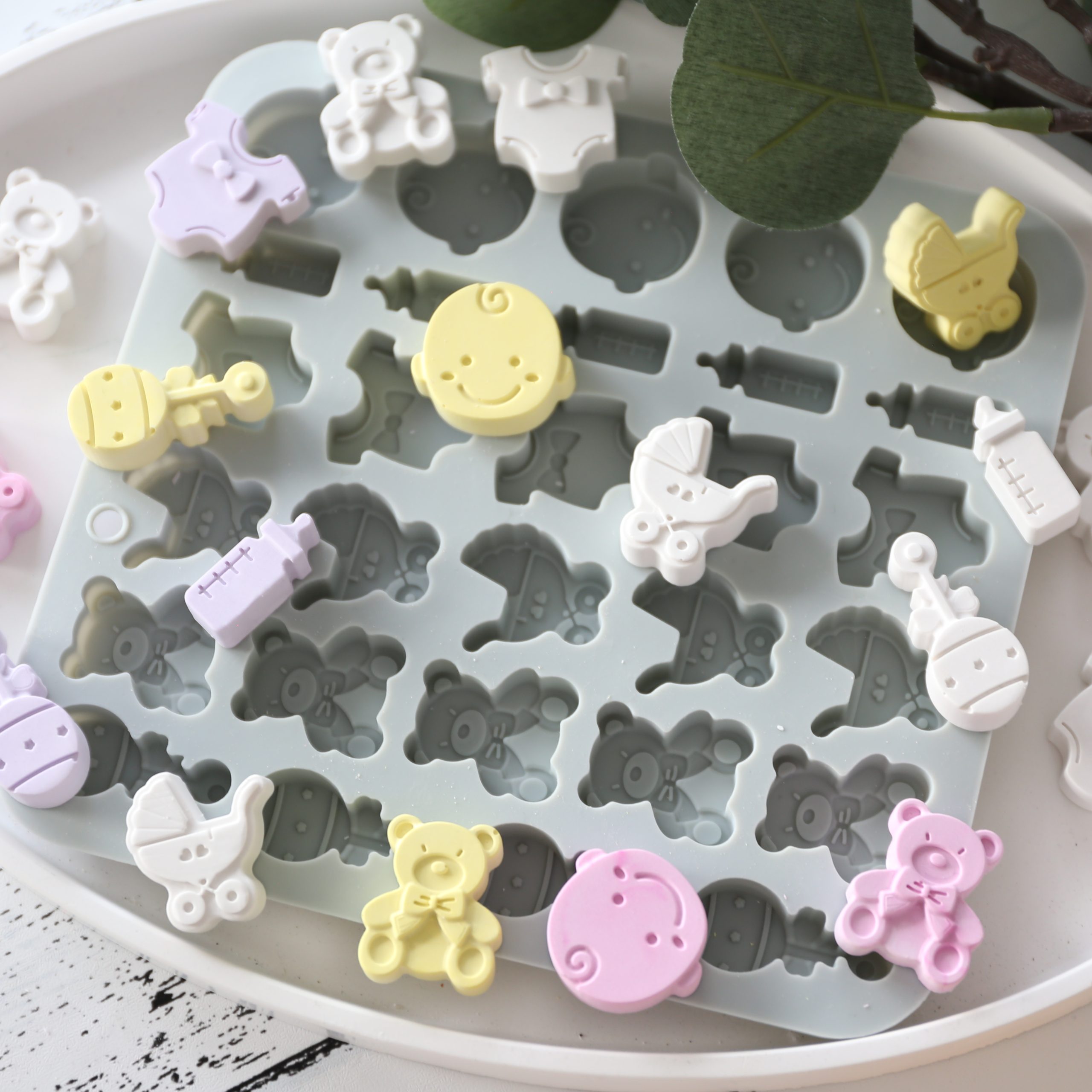 Silikon - Gießform - Geburt - Baby - Matte - Multiform – Bild 8