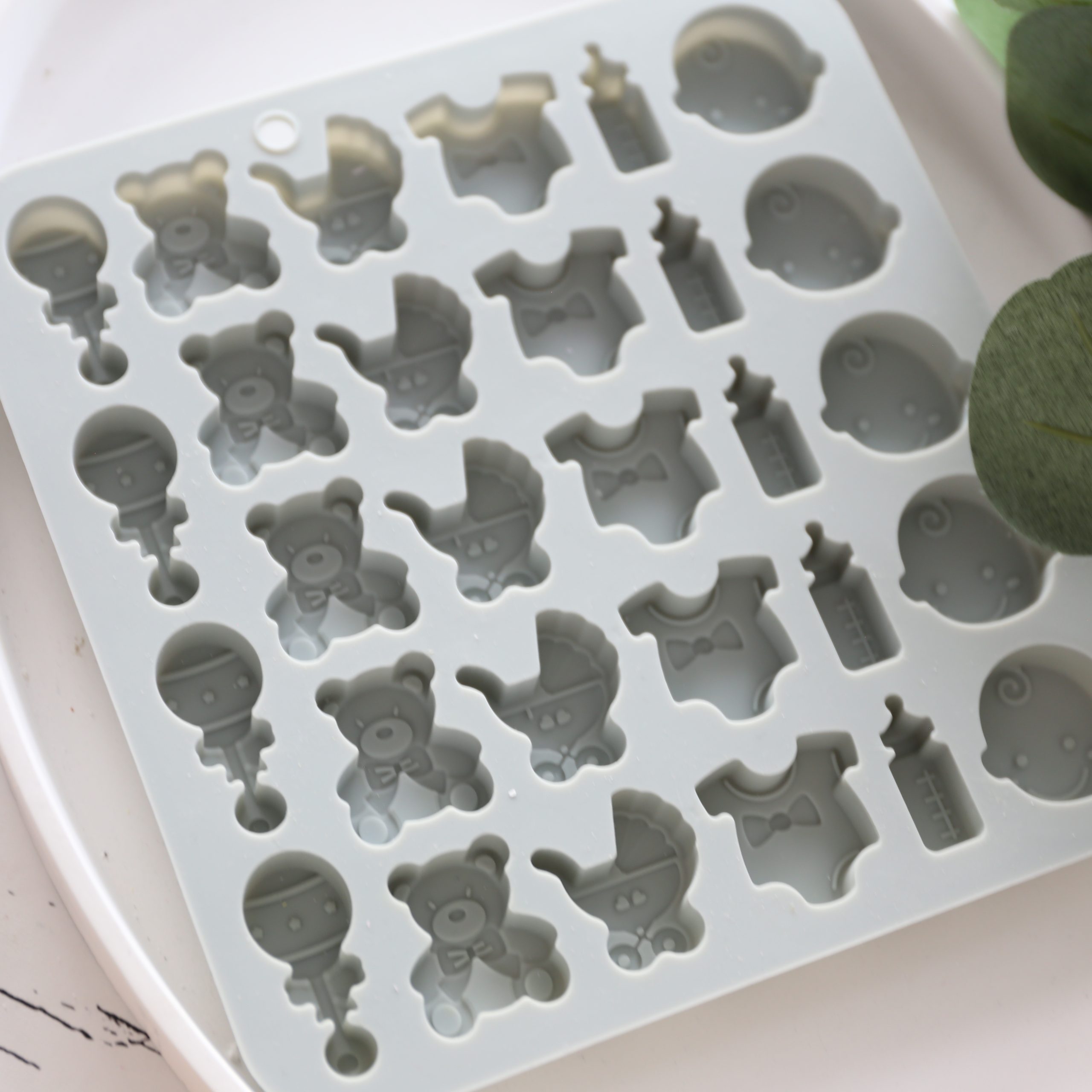 Silikon - Gießform - Geburt - Baby - Matte - Multiform – Bild 9