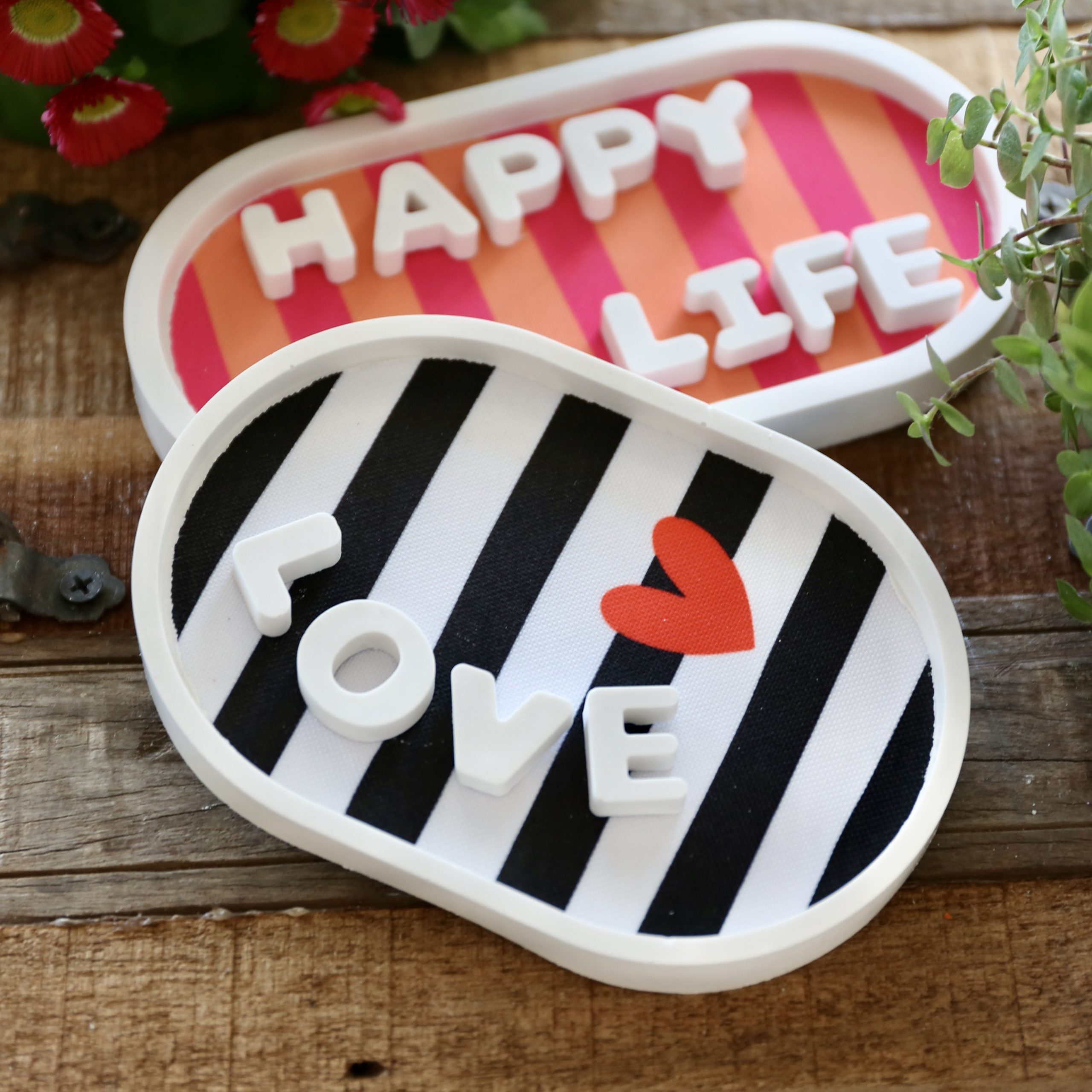 Silikon – Gießform – Matte - Breite Buchstaben / Zahlen und Sonderzeichen - wähle aus 2 Optionen – Bild 12