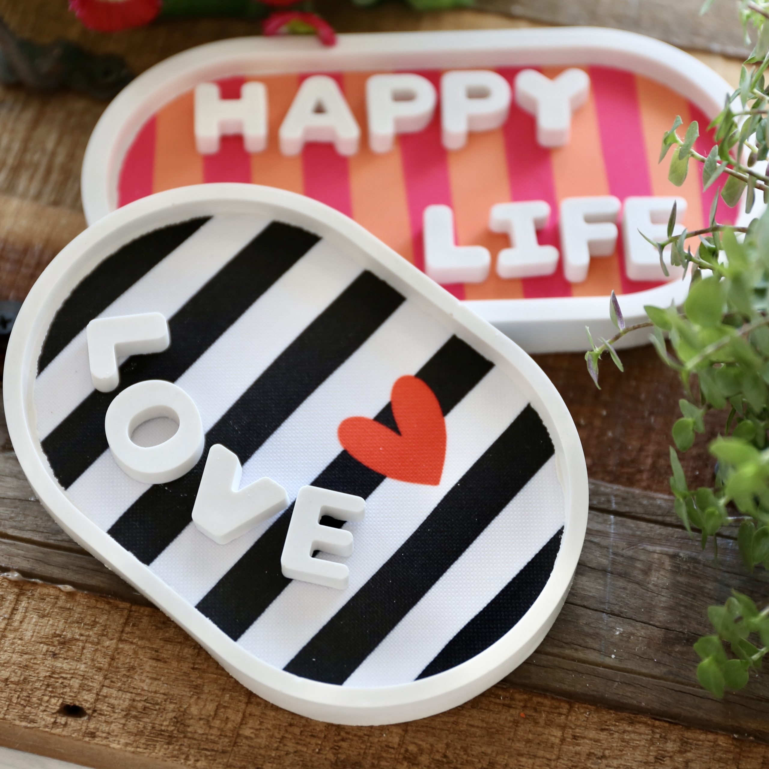 Silikon – Gießform – Matte - Breite Buchstaben / Zahlen und Sonderzeichen - wähle aus 2 Optionen – Bild 13