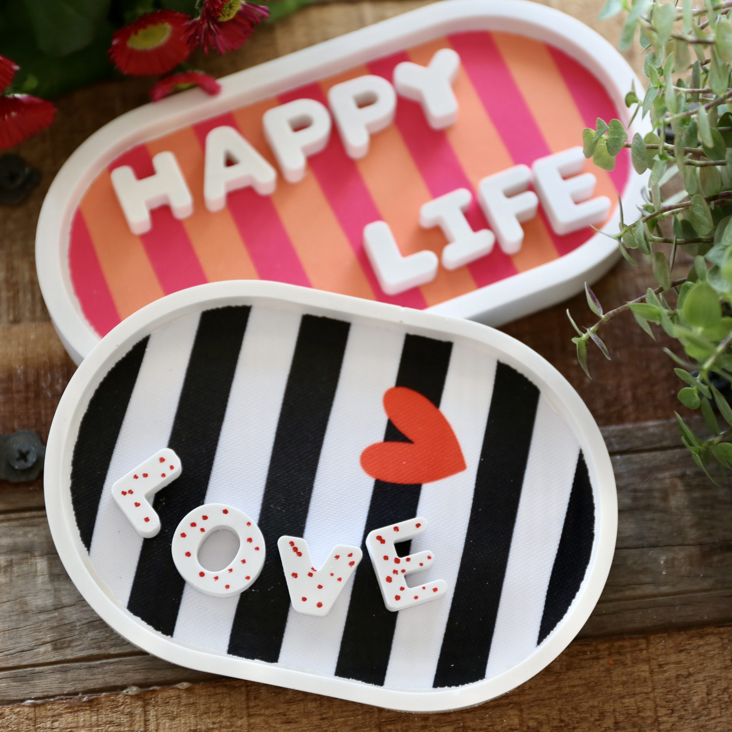 Silikon – Gießform – Matte - Breite Buchstaben / Zahlen und Sonderzeichen - wähle aus 2 Optionen – Bild 16