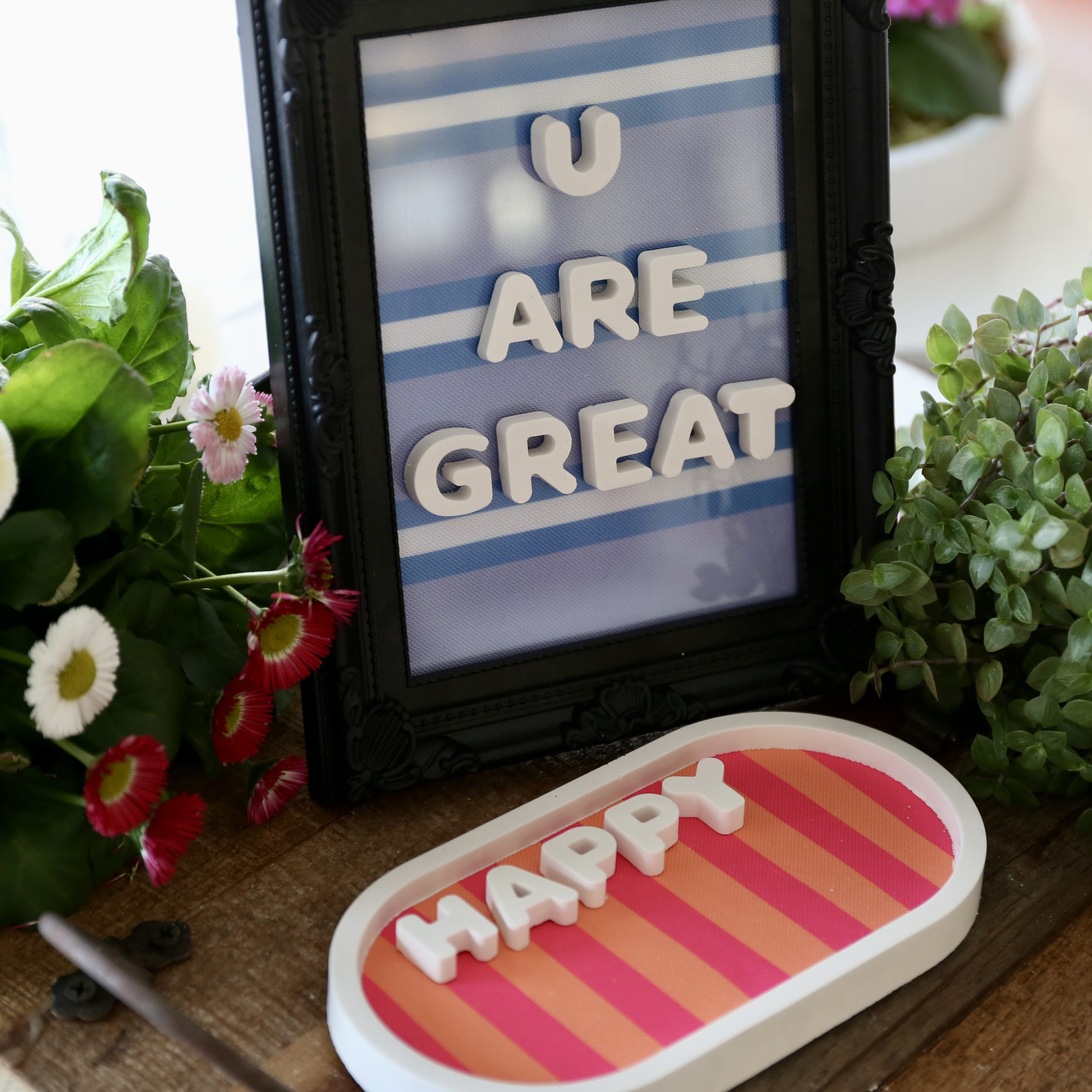 Silikon – Gießform – Matte - Breite Buchstaben / Zahlen und Sonderzeichen - wähle aus 2 Optionen – Bild 21