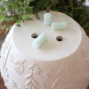 Silikon - Gießform - Platzhalter - 3er Set für Drainageloch / Abflussloch / Bewässerungsloch Pflanztöpfe oder Schalen