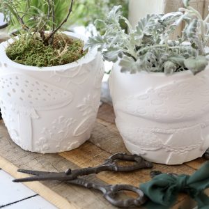 Silikon - Gießform - Pflanztöpfe - Pilze - wähle aus 2 Optionen