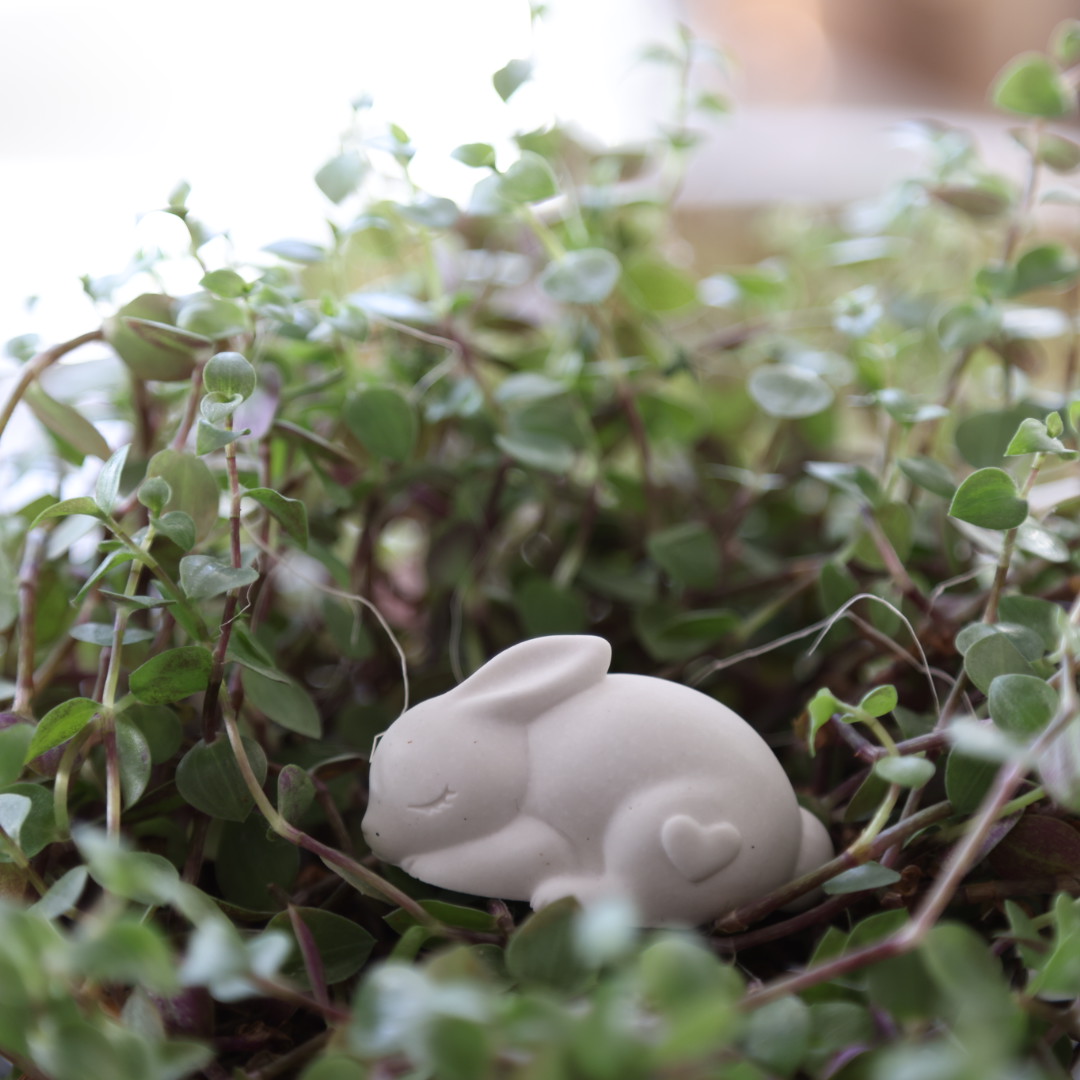 Silikon - Gießform - Müdes Häschen - Dekohase - Osterhase - mit Herz – Bild 5