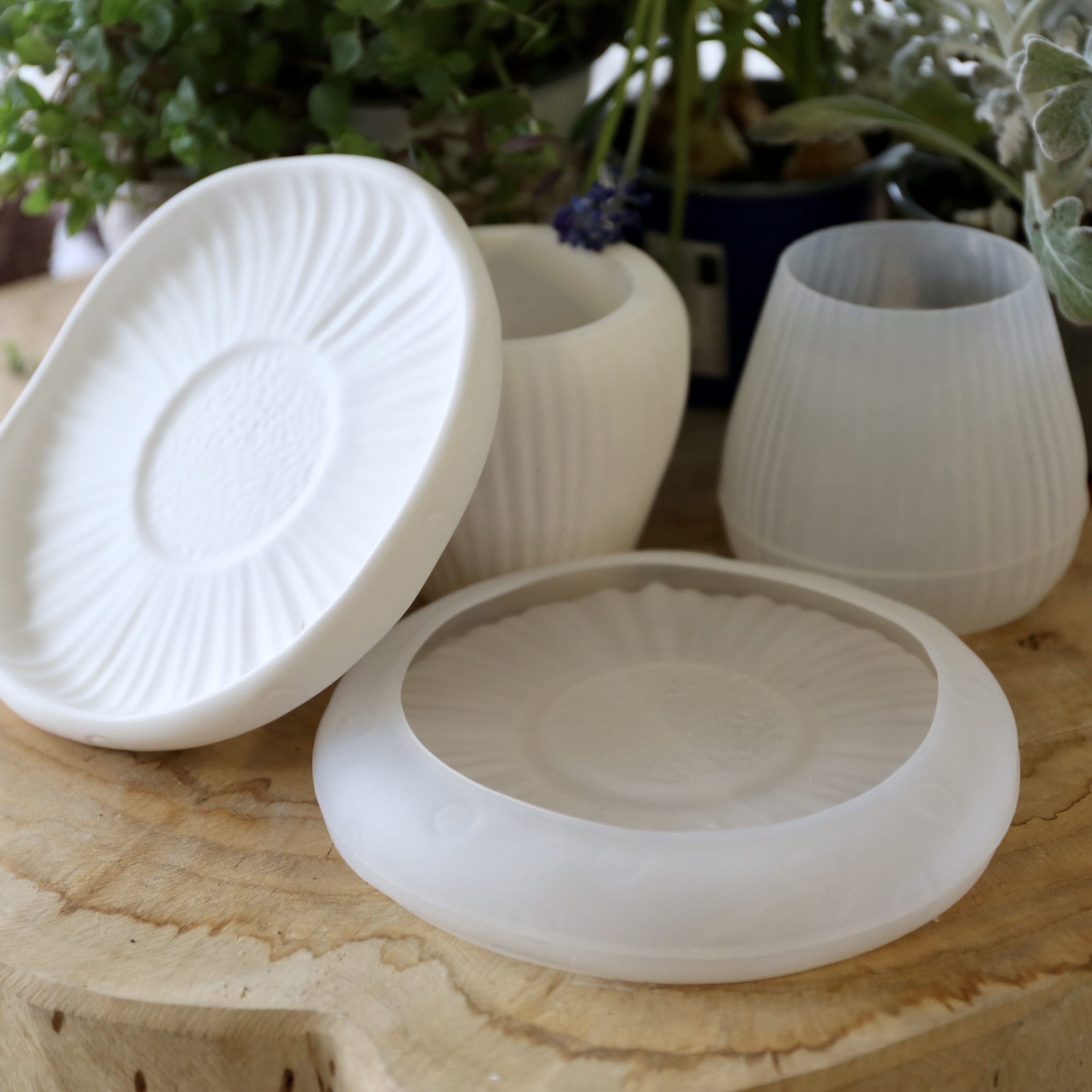 Silikon - Gießform - Pilz Etagere – Bild 13