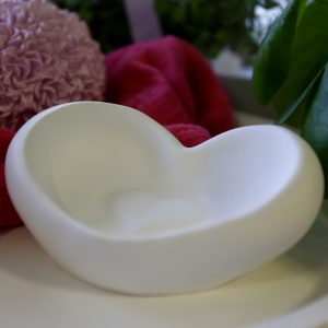 Silikon - Gießform - Kleines Herz Dekoschale - Seifenschale