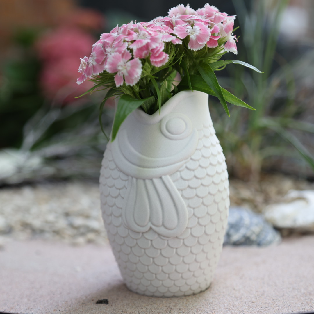 Silikon - Gießform - Fisch - Vase - maritim – Bild 2